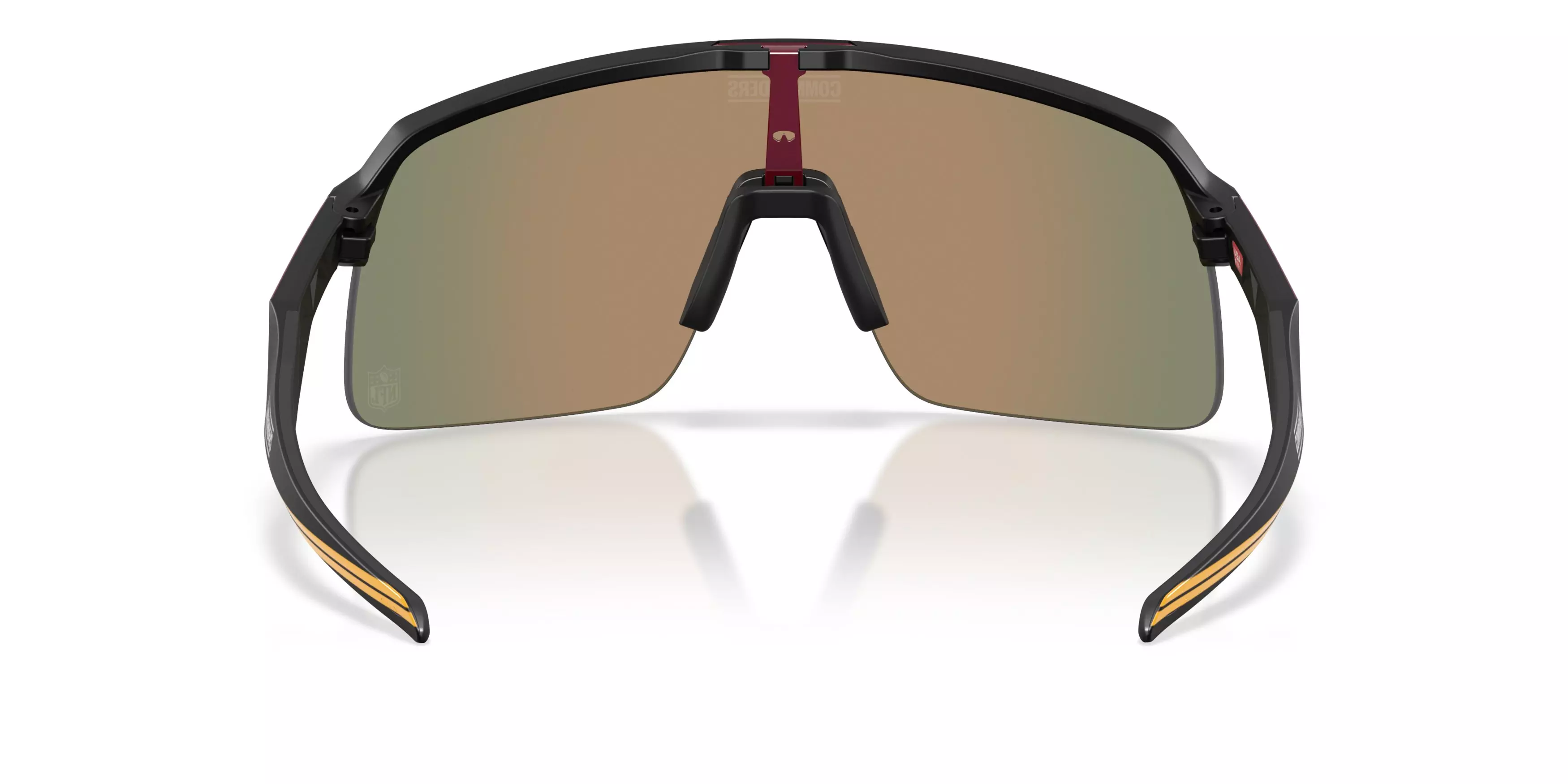 Oakley Washington Football Team 2025 Sutro Lite Prizm Ruby Sunglasses – Matte Black - BLACK/RED