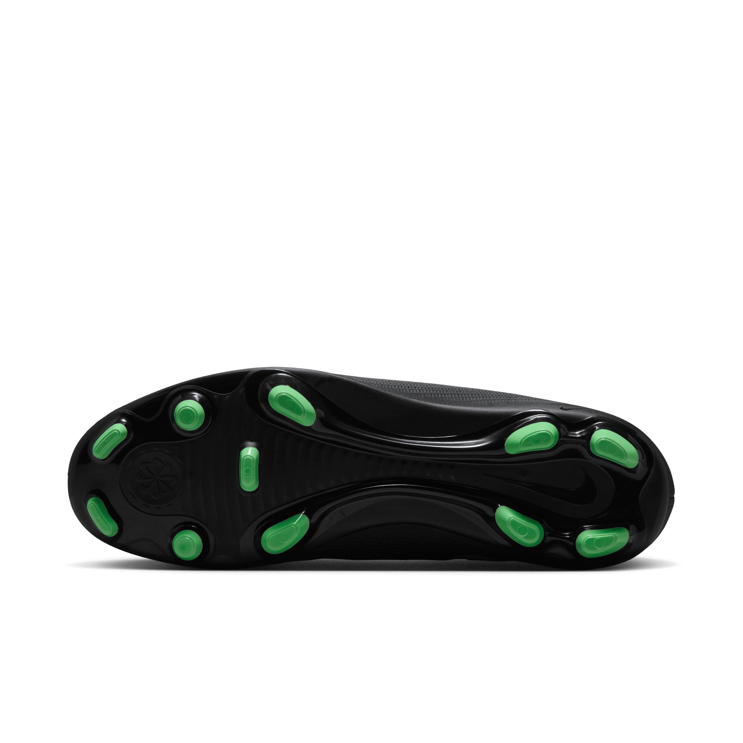 Nike Mercurial Superfly 11 Club MG "Black/Black/Illusion Green" Men's Soccer Cleat - BLACK/BLACK/GREEN Thumbnail View 6