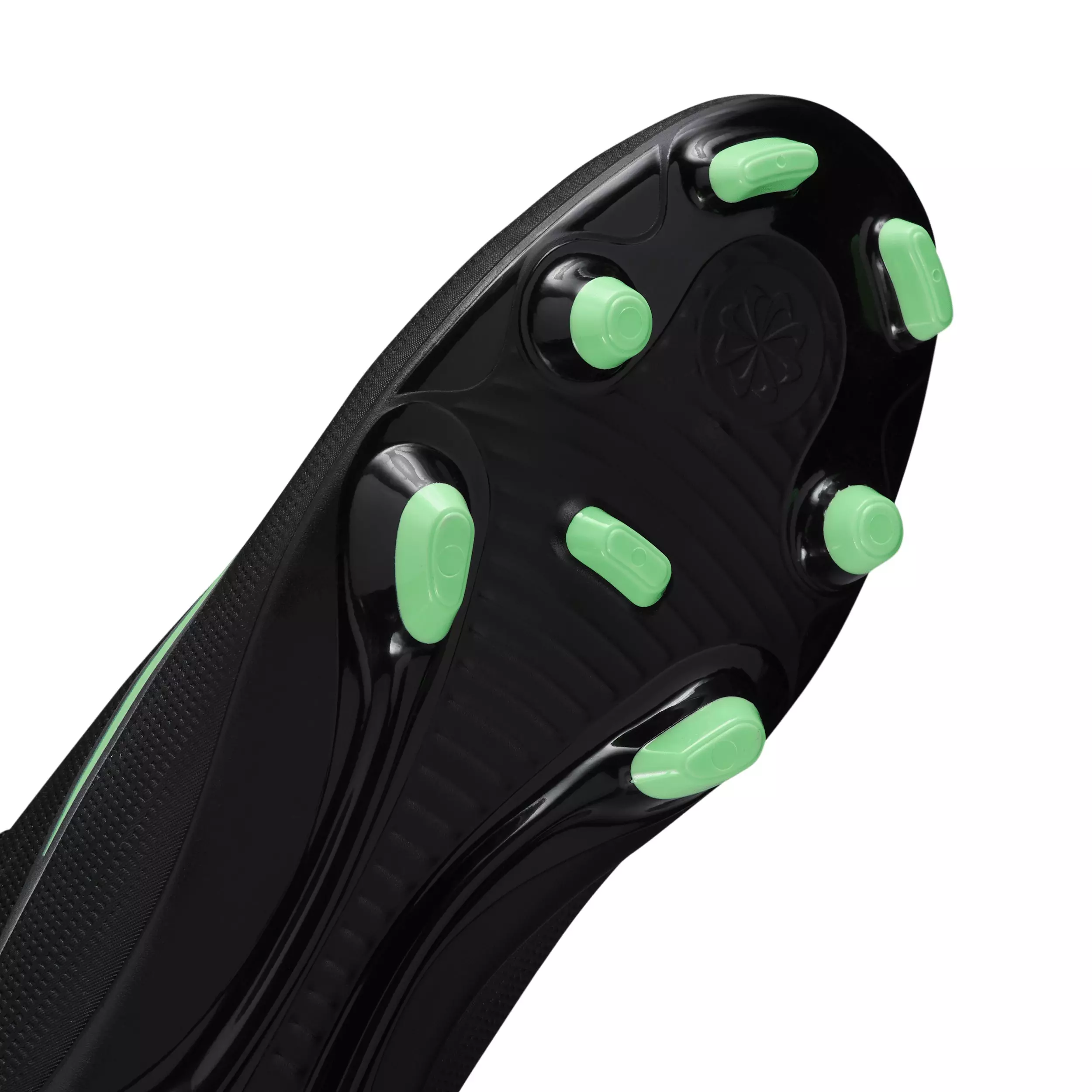 Nike Mercurial Superfly 11 Club MG "Black/Black/Illusion Green" Men's Soccer Cleat - BLACK/BLACK/GREEN