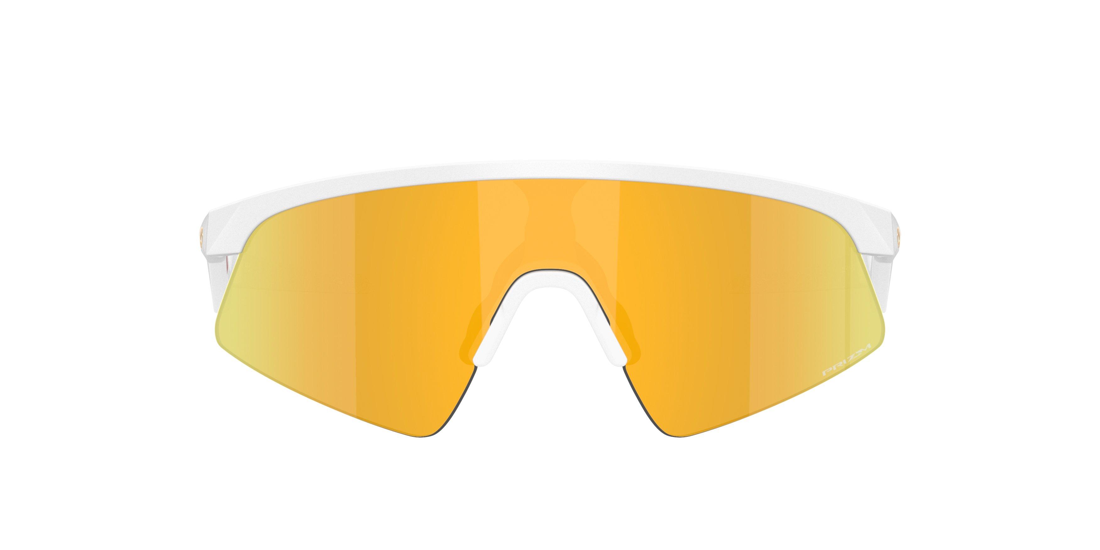 Oakley Resistor Sweep Youth Prizm 24K Sunglasses – Matte White