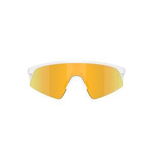Oakley Youth Resistor Sweep Prizm 24K Sunglasses – Matte White