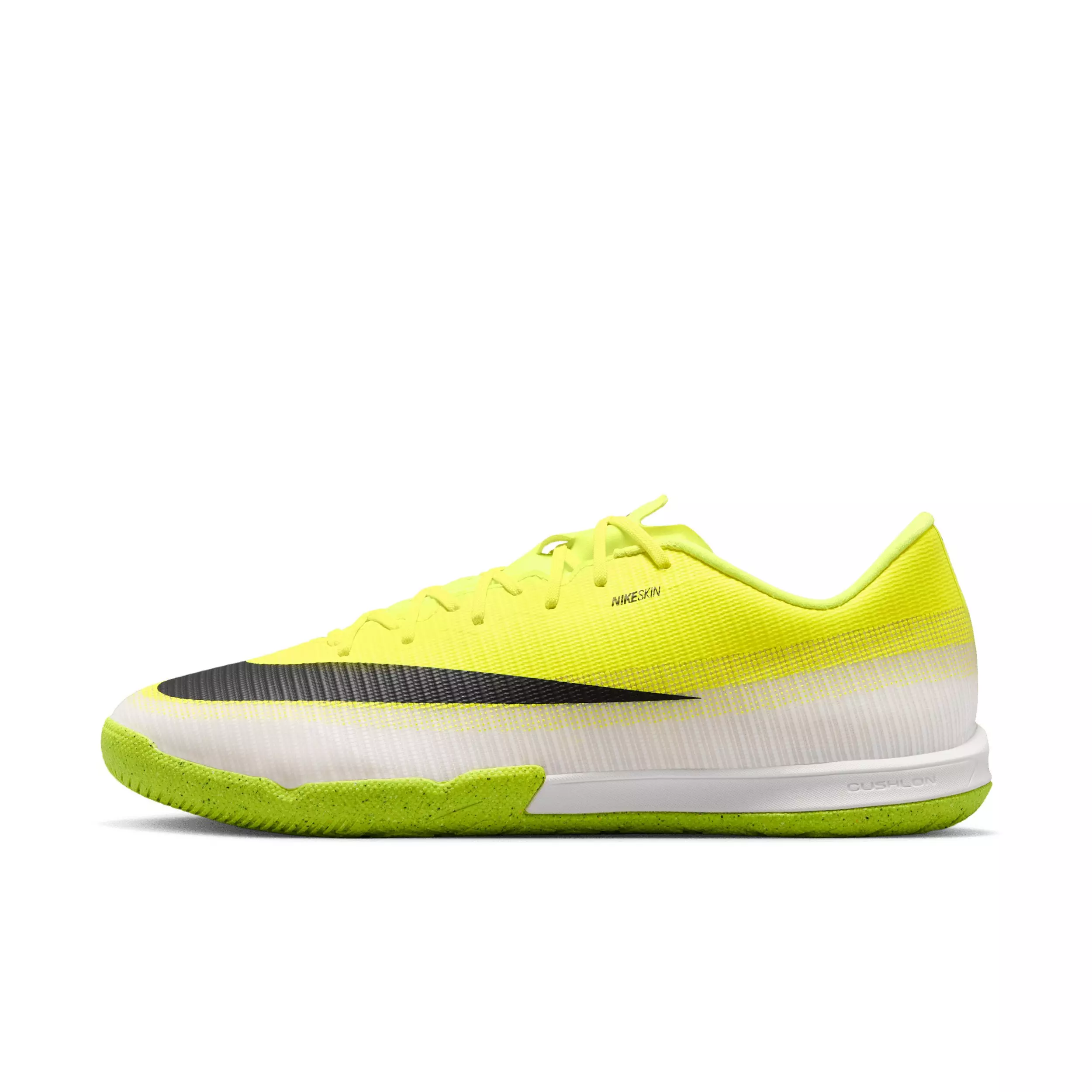 Nike Mercurial Vapor 17 Academy IC "Moon Particle/Lemon Venom/Black" Men's Soccer Shoe - MOON/LEMON/BLACK