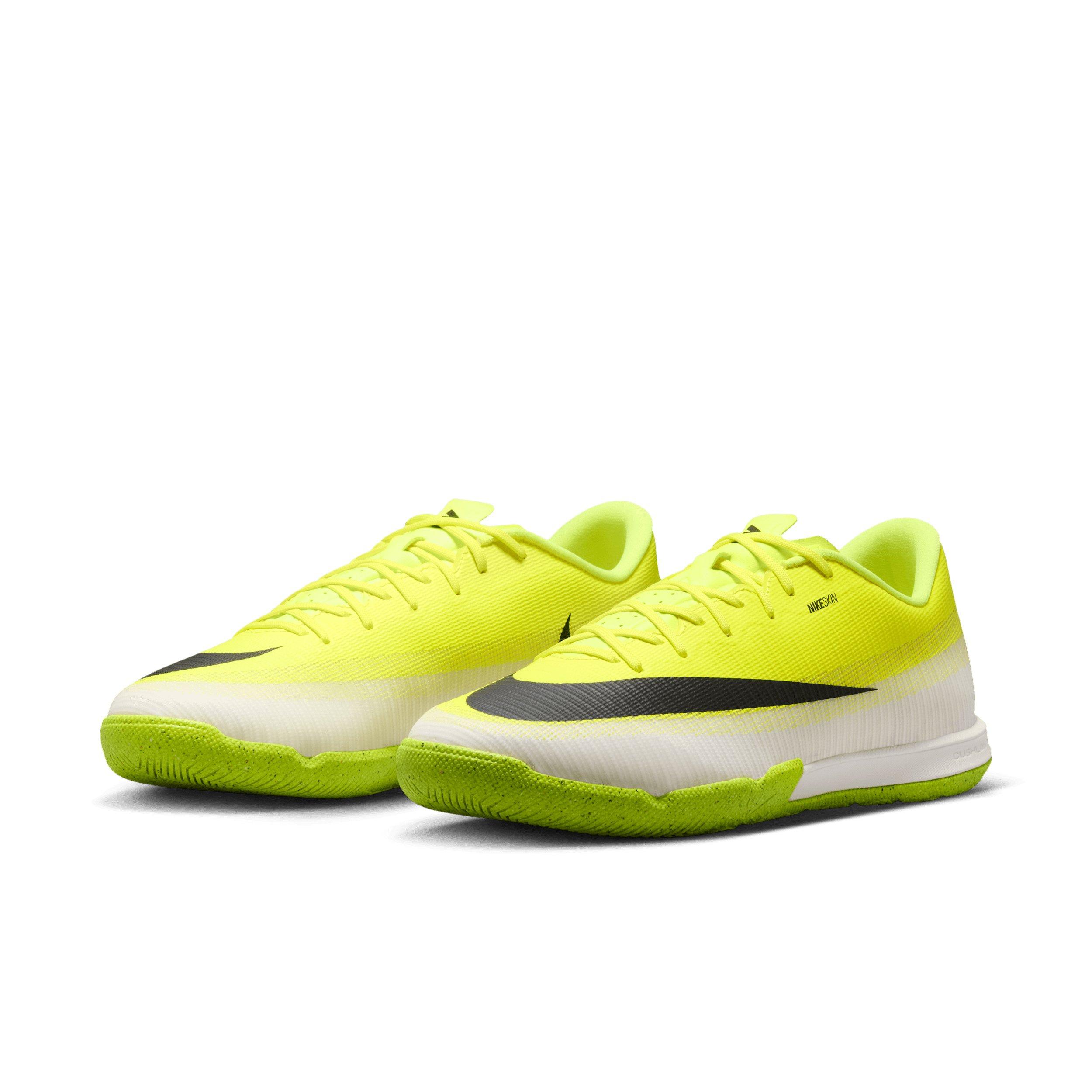 Nike Mercurial Vapor 17 Academy IC "Moon Particle/Lemon Venom/Black" Men's Soccer Shoe - MOON/LEMON/BLACK