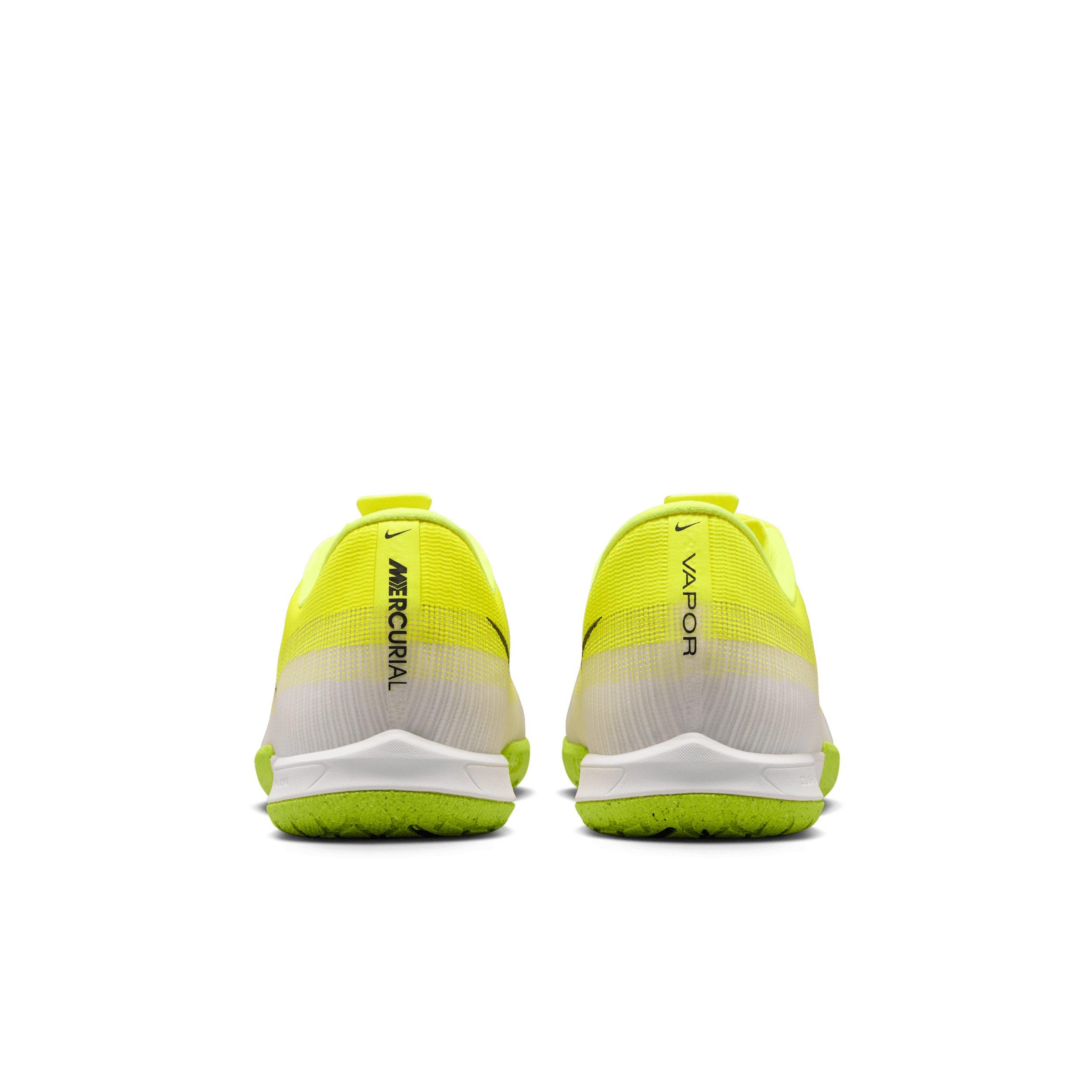 Nike Mercurial Vapor 17 Academy IC "Moon Particle/Lemon Venom/Black" Men's Soccer Shoe - MOON/LEMON/BLACK