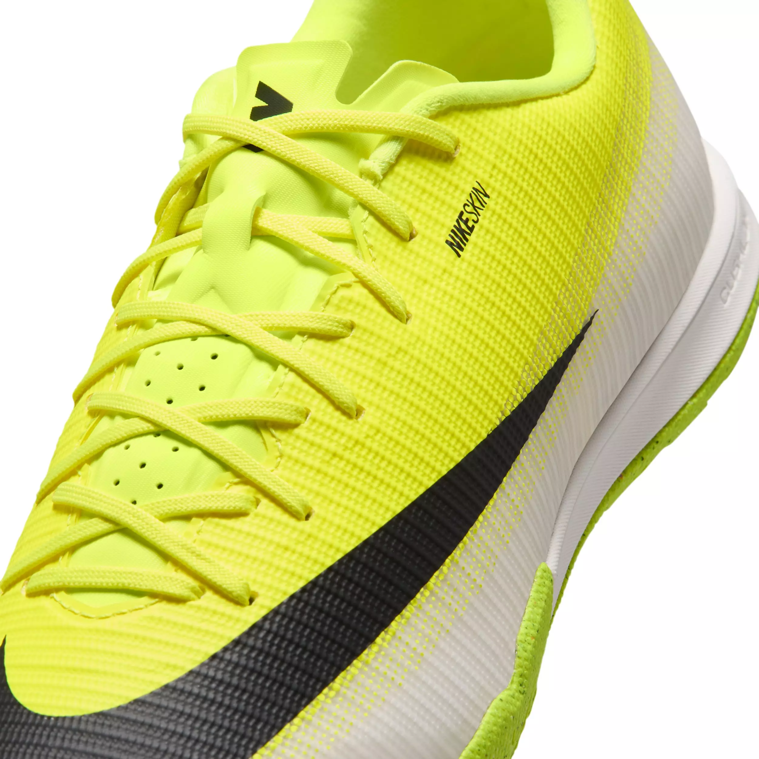 Nike Mercurial Vapor 17 Academy IC "Moon Particle/Lemon Venom/Black" Men's Soccer Shoe - MOON/LEMON/BLACK
