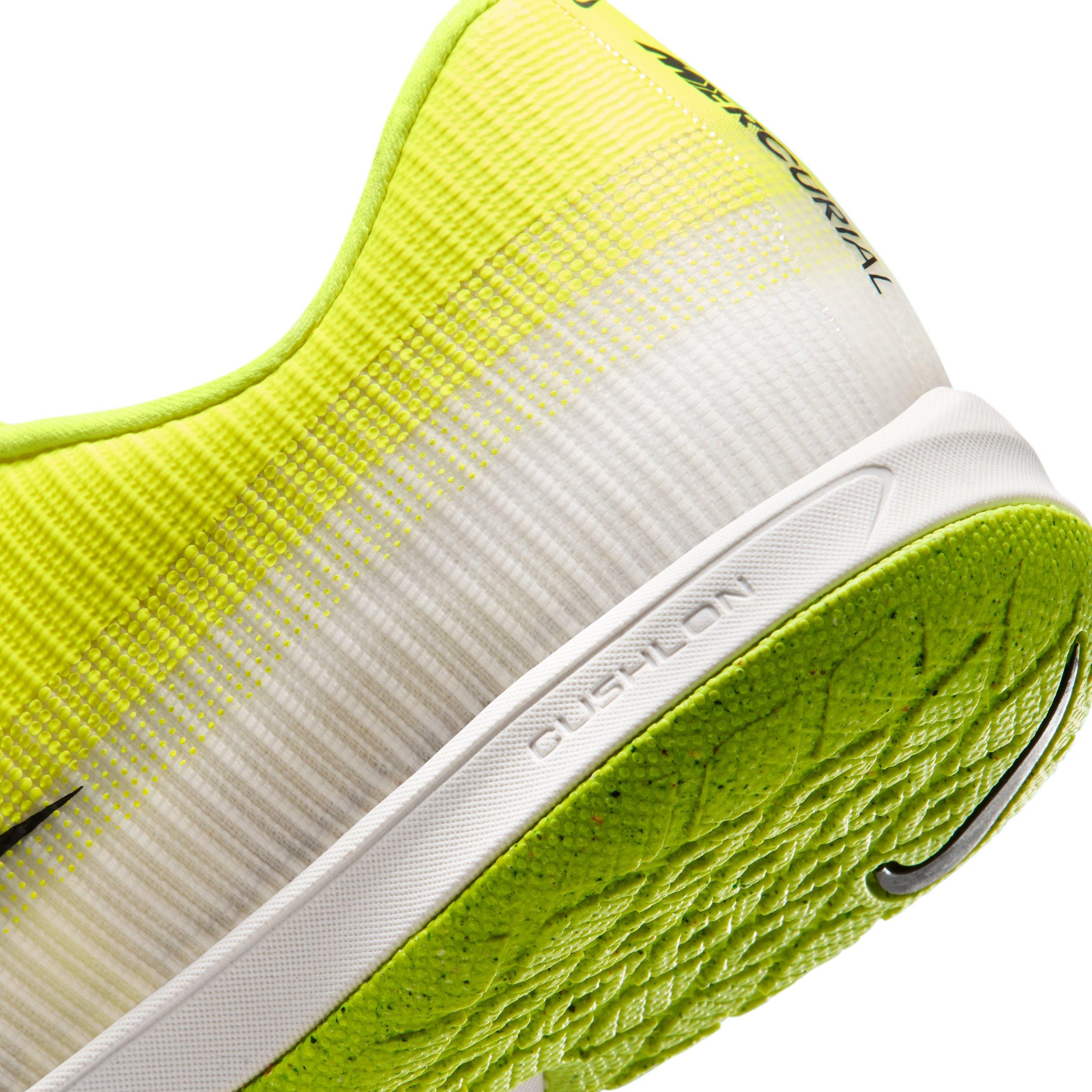 Nike Mercurial Vapor 17 Academy IC "Moon Particle/Lemon Venom/Black" Men's Soccer Shoe - MOON/LEMON/BLACK