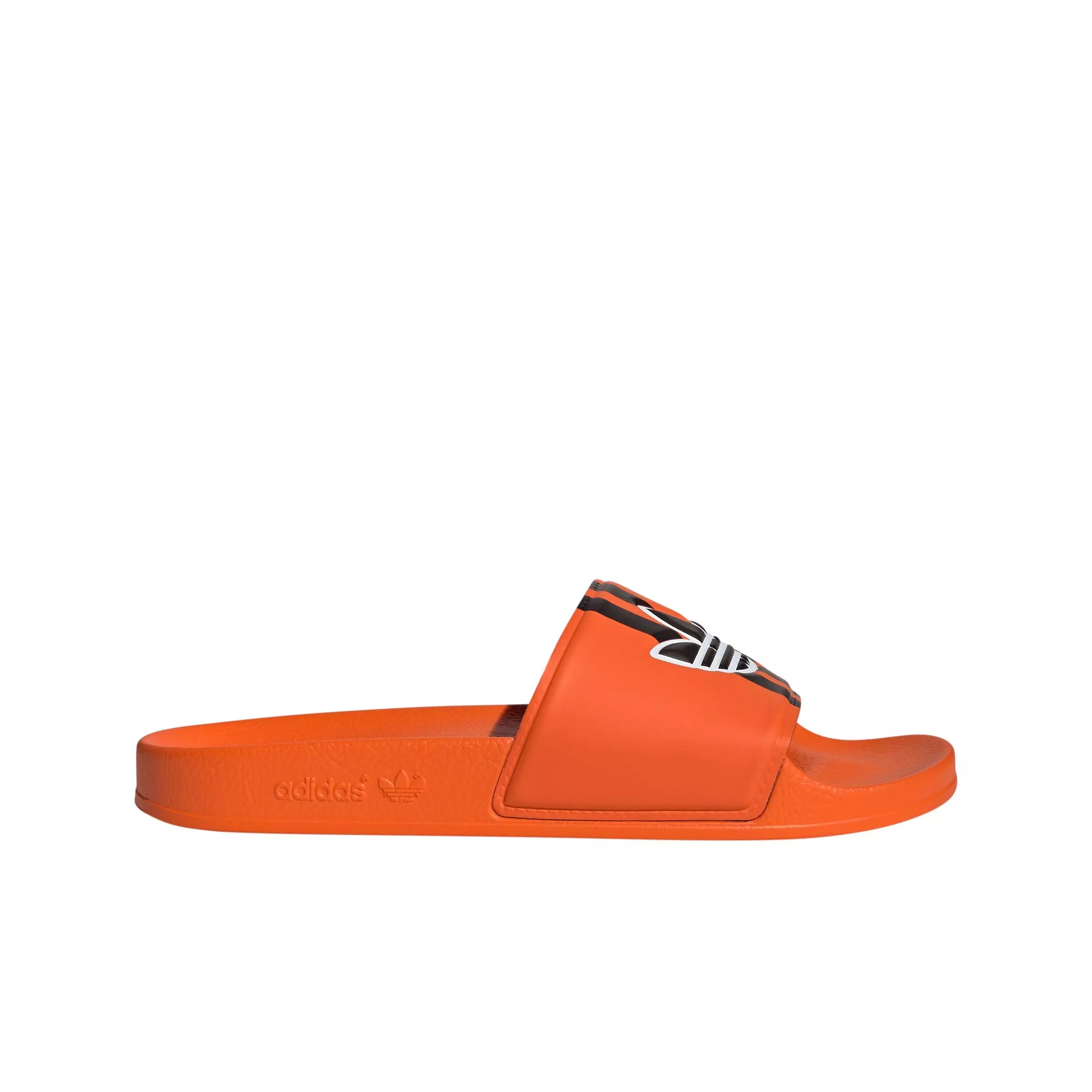 adidas Originals Adilette "Orange/Core Black/Ftwr White" Men's Slide - ORANGE/BLACK/WHITE