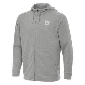 Antigua Men's Georgetown Hoyas Cloud Pullover Hoodie-Grey