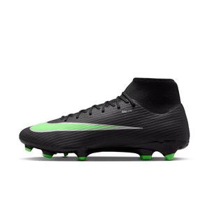 Nike Mercurial Superfly 11 Academy MG "Black/Black/Illusion Green" Men's Soccer Cleat - BLACK/BLACK/GREEN