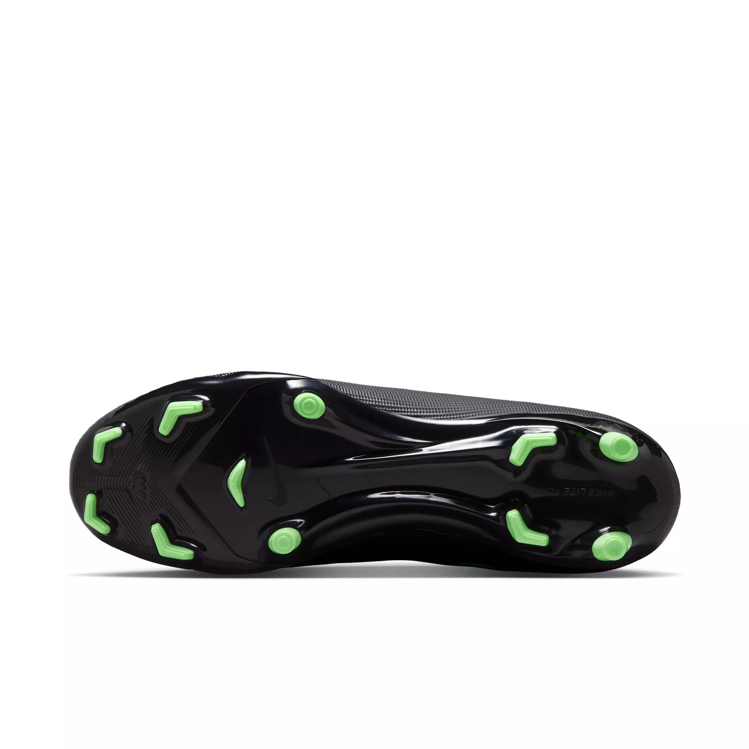 Nike Mercurial Superfly 11 Academy MG "Black/Black/Illusion Green" Men's Soccer Cleat - BLACK/BLACK/GREEN