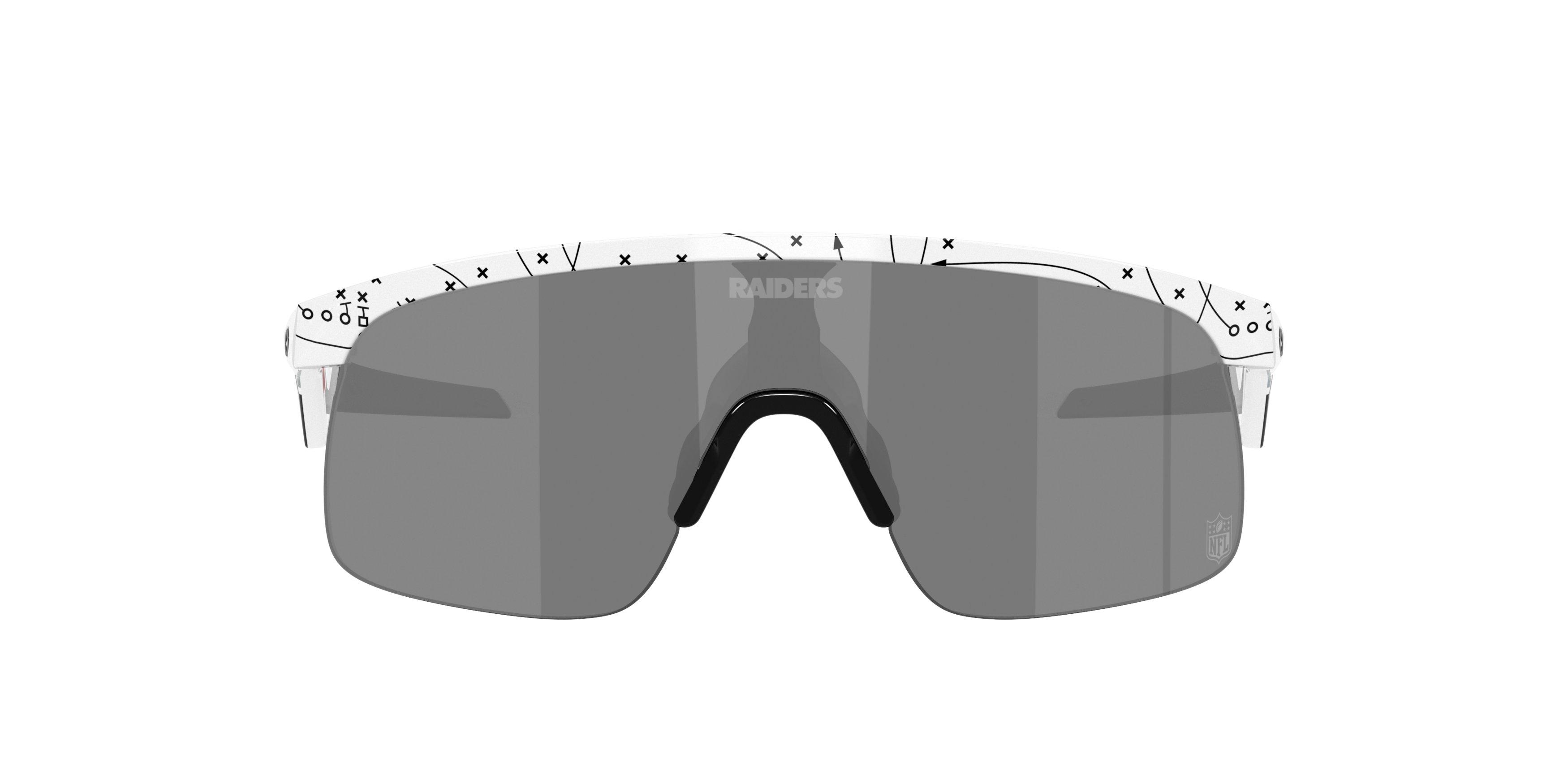 Oakley Las Vegas Raiders Resistor Youth Prizm Black Sunglasses – White