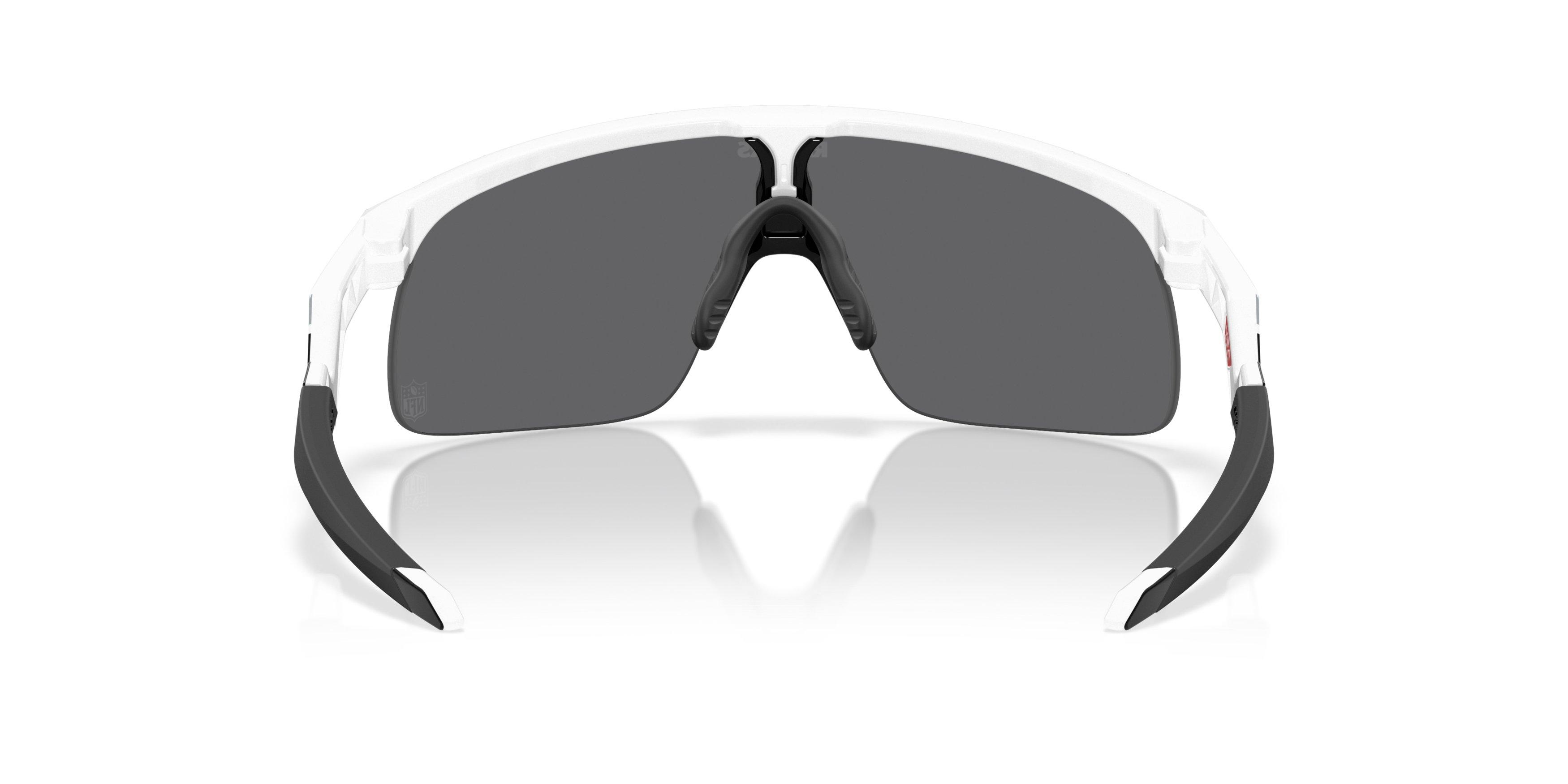 Oakley Las Vegas Raiders Resistor Youth Prizm Black Sunglasses – White