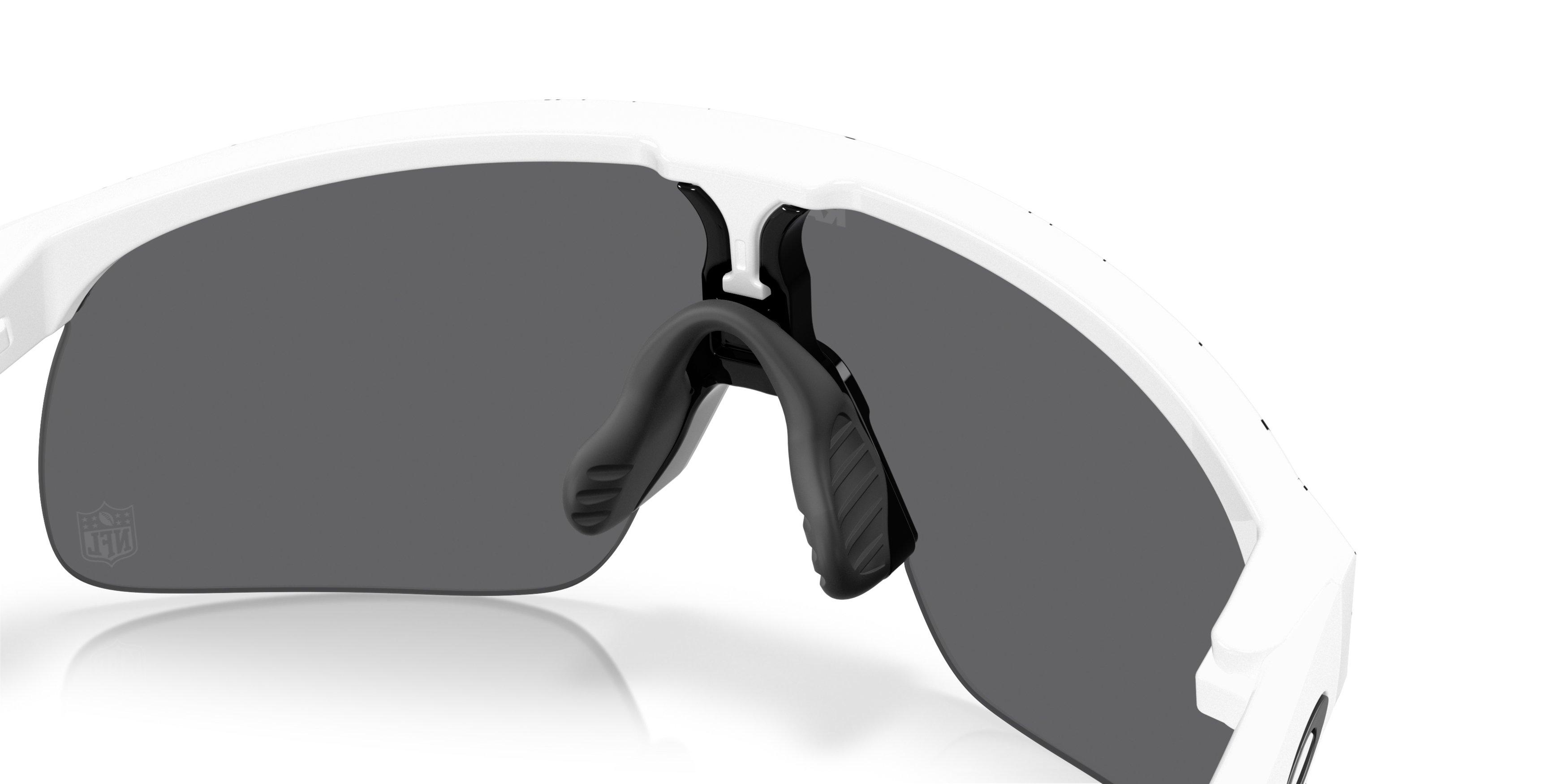 Oakley Las Vegas Raiders Resistor Youth Prizm Black Sunglasses – White