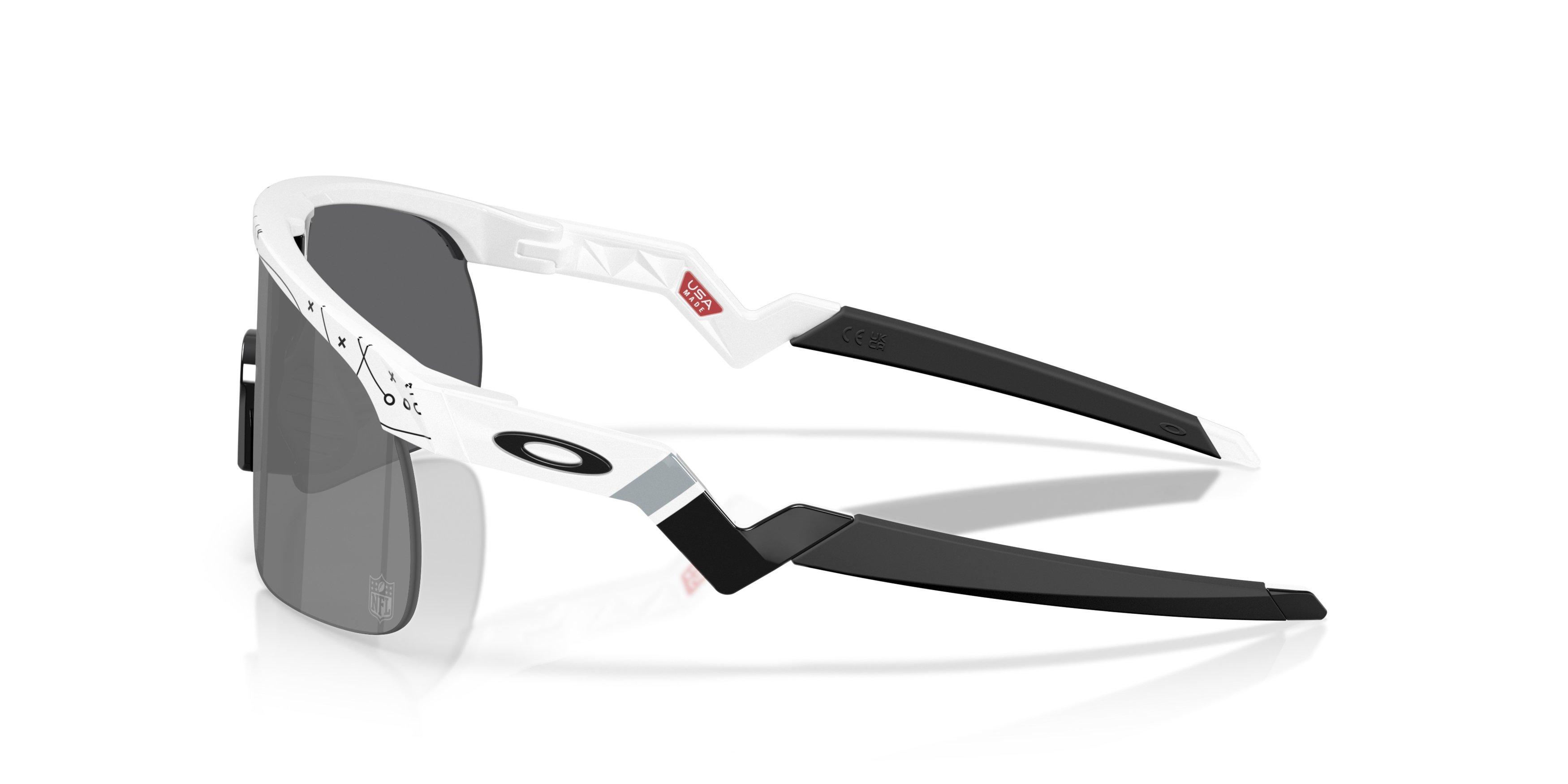 Oakley Las Vegas Raiders Resistor Youth Prizm Black Sunglasses – White