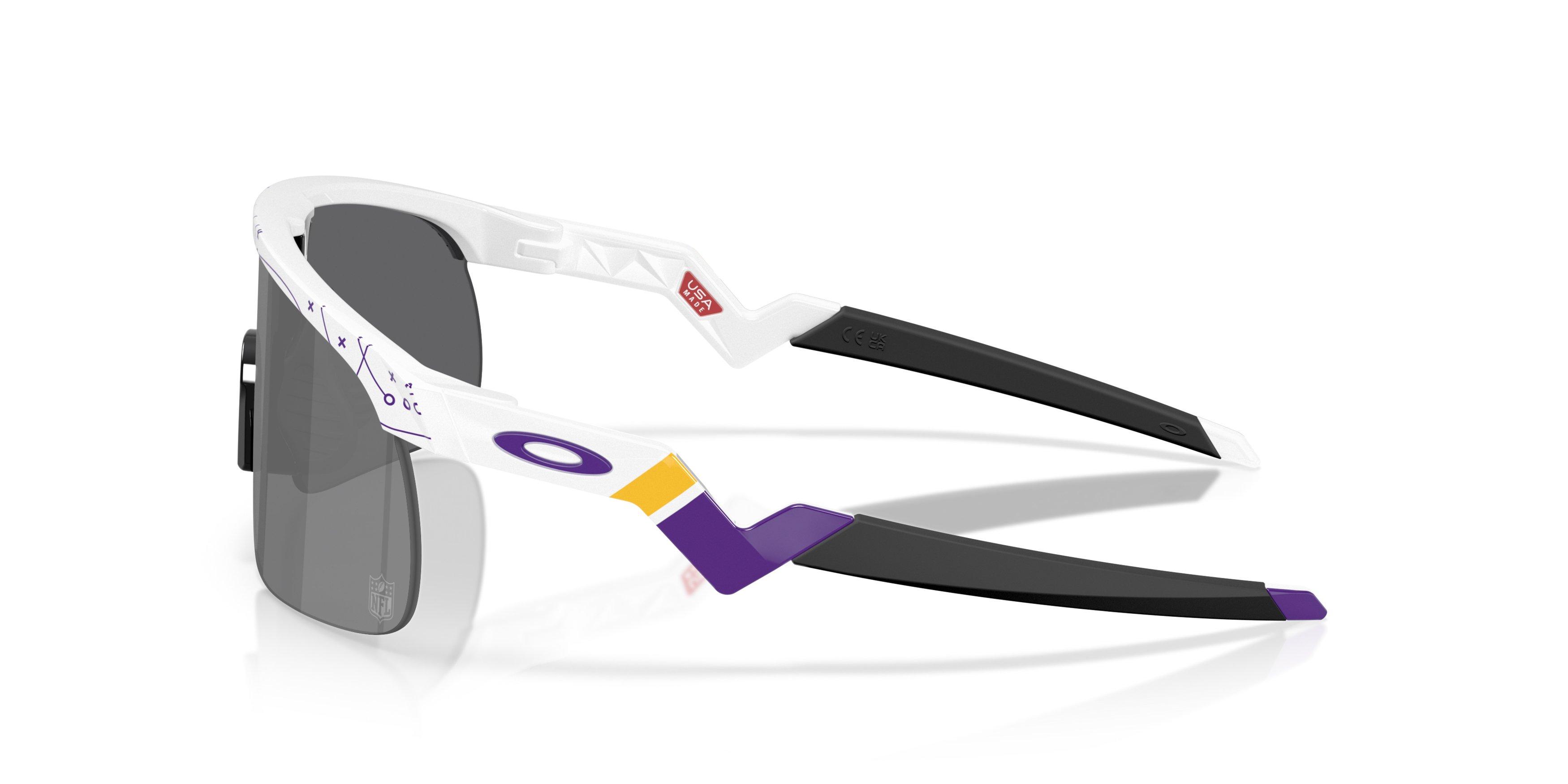 Oakley Minnesota Vikings Resistor Youth LensColor Prizm Black Sunglasses – 25 Play White
