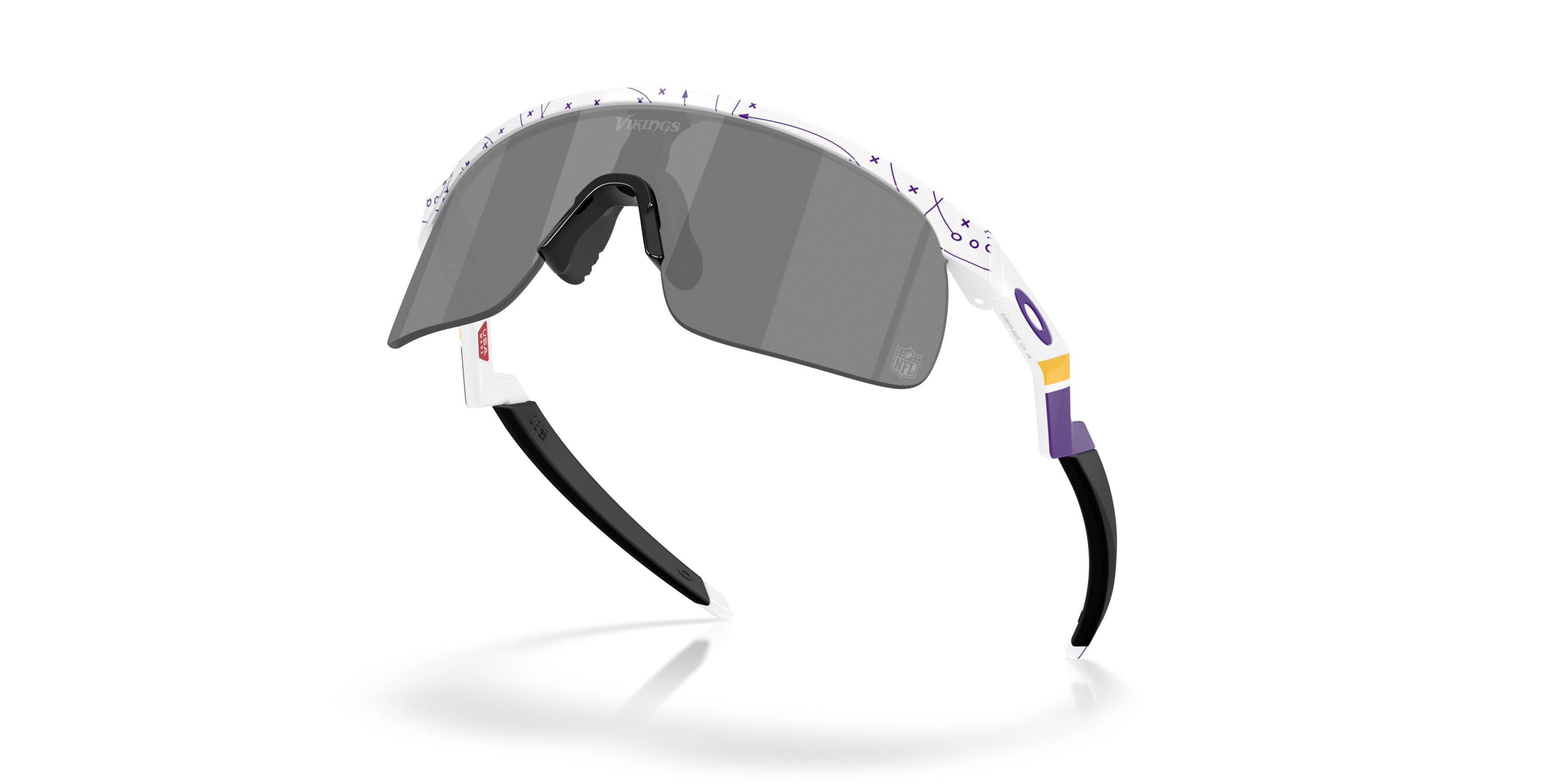 Oakley Minnesota Vikings Resistor Youth LensColor Prizm Black Sunglasses – 25 Play White