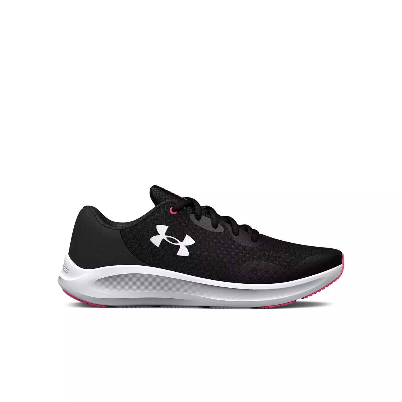 Under Armour Charged Pursuit 3 Black/Jet Grey Grade School Girls' Running  Shoe - Hibbett