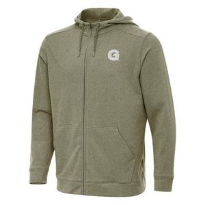 Antigua Men's Georgetown Hoyas Cloud Pullover Hoodie-Olive
