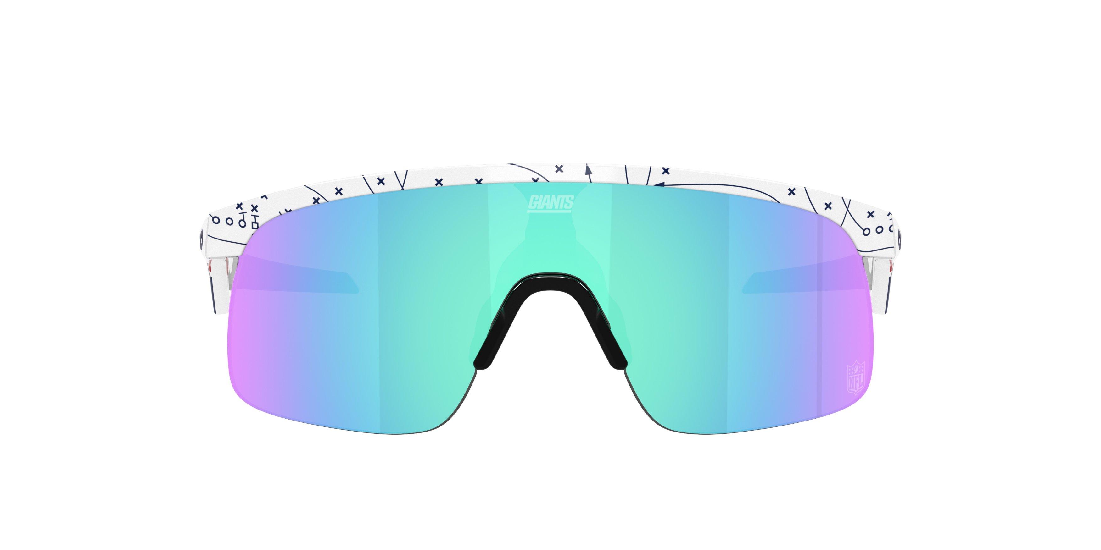 Oakley New York Giants Resistor Youth Prizm Sapphire Sunglasses – 25 Play White