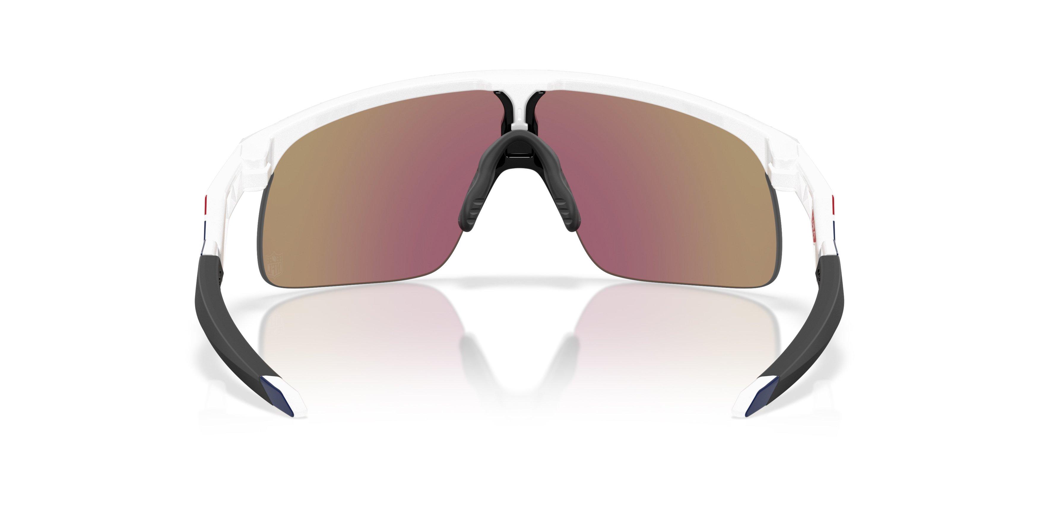 Oakley New York Giants Resistor Youth Prizm Sapphire Sunglasses – 25 Play White
