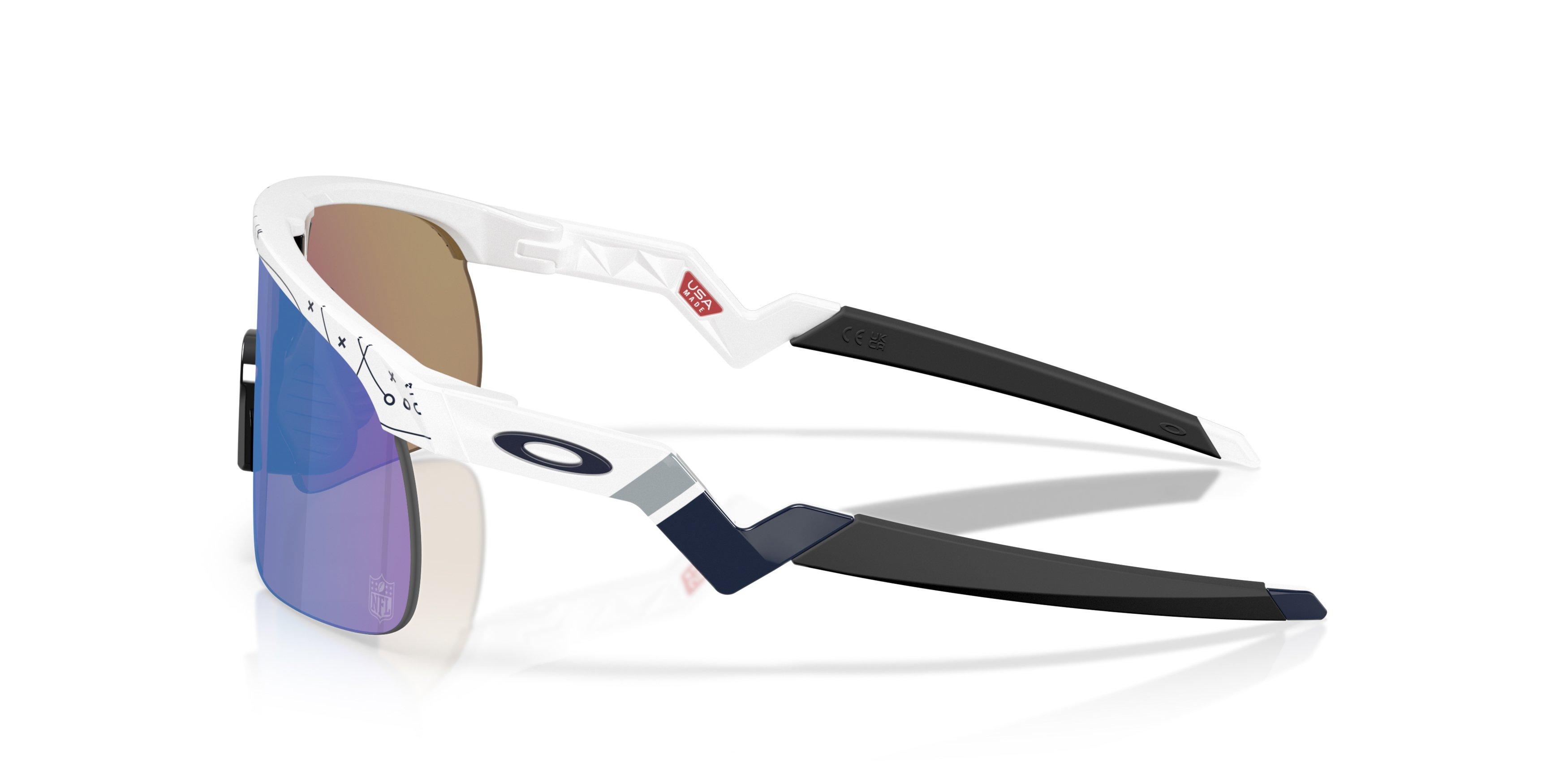 Oakley Dallas Cowboys Resistor Youth Prizm Sapphire Sunglasses – White