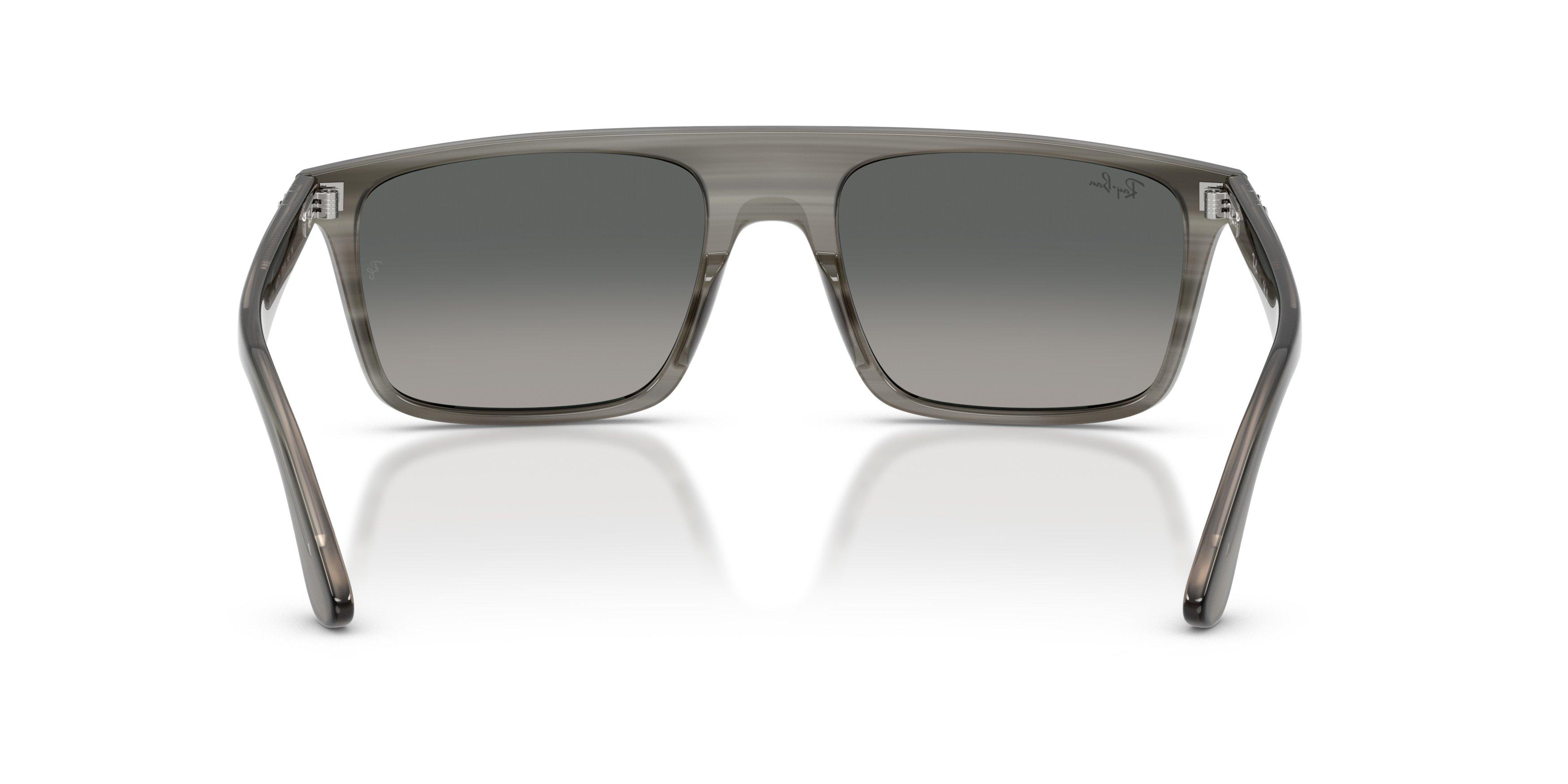 Ray-Ban RB2222 Grey Gradient Sunglasses &ndash; Striped Grey - GREY Thumbnail View 3