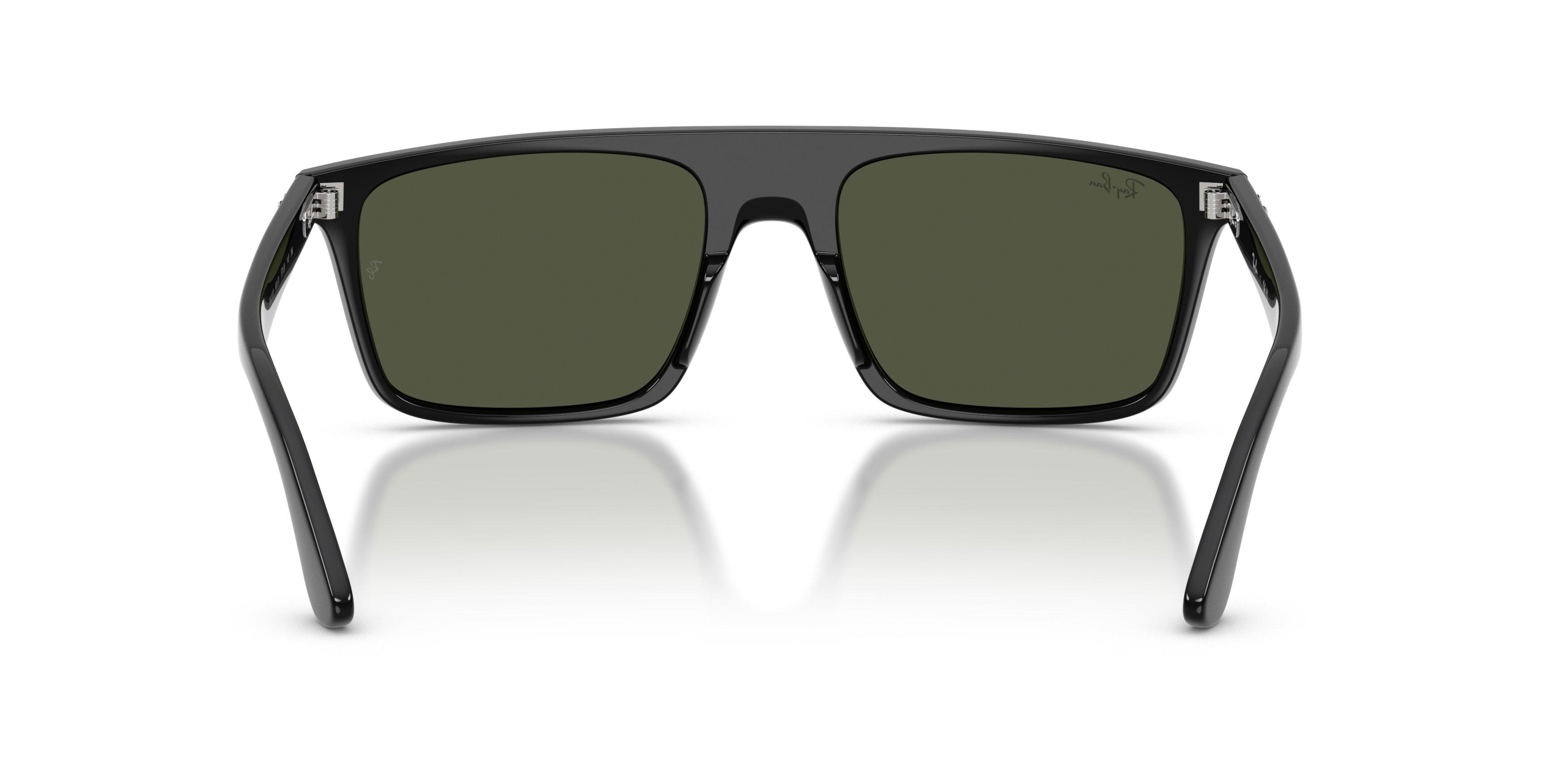 Ray-Ban RB2222 Green Sunglasses &ndash; Black - BLACK/GREEN Thumbnail View 3