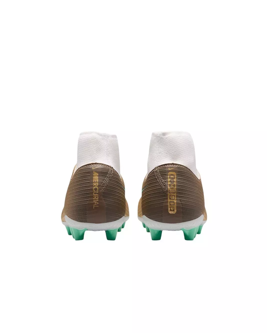 Nike Mercurial Superfly 11 Academy AG "Metallic Gold/Green Glow" Men's Soccer Cleat - GOLD/GREEN
