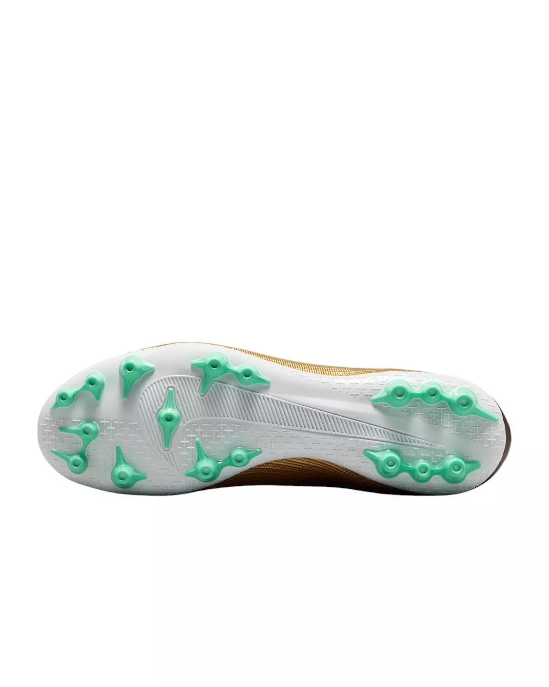 Nike Mercurial Superfly 11 Academy AG "Metallic Gold/Green Glow" Men's Soccer Cleat - GOLD/GREEN
