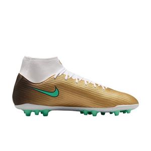 Nike Mercurial Superfly 11 Academy AG "Metallic Gold/Green Glow" Men's Soccer Cleat - GOLD/GREEN