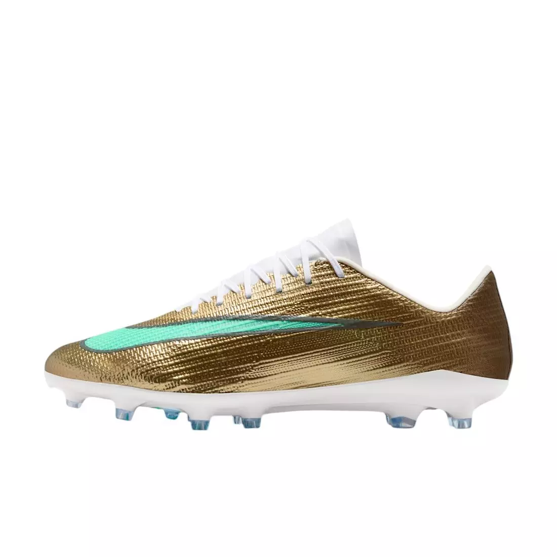 Nike Mercurial Superfly 11 Pro AG "Metallic Gold/Green Glow" Men's Soccer Cleat - GOLD/GREEN