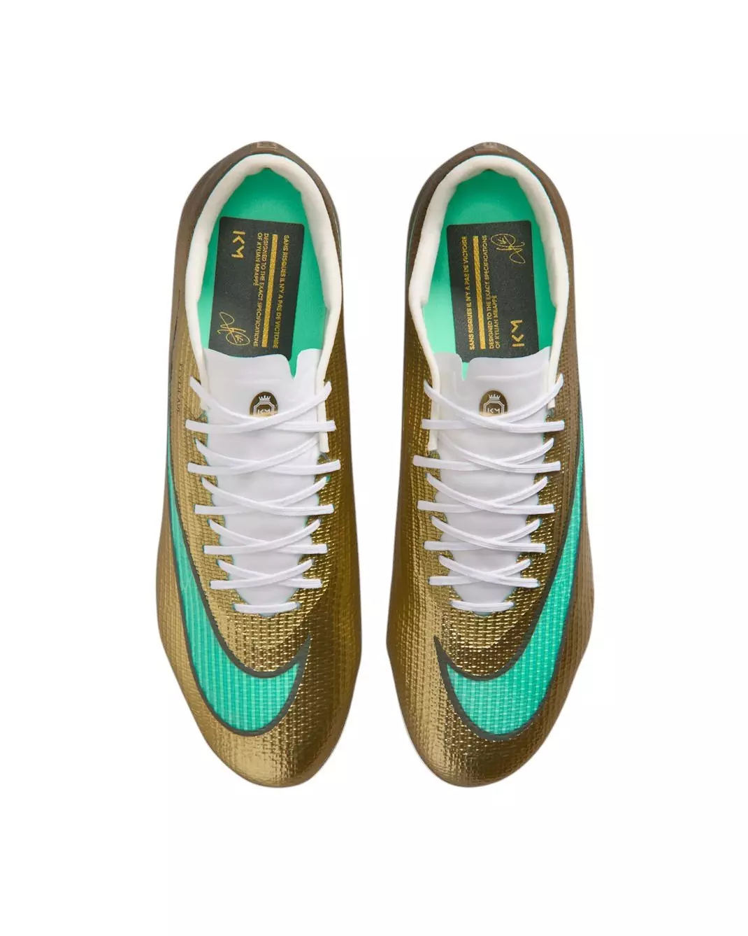Nike Mercurial Superfly 11 Pro AG "Metallic Gold/Green Glow" Men's Soccer Cleat - GOLD/GREEN