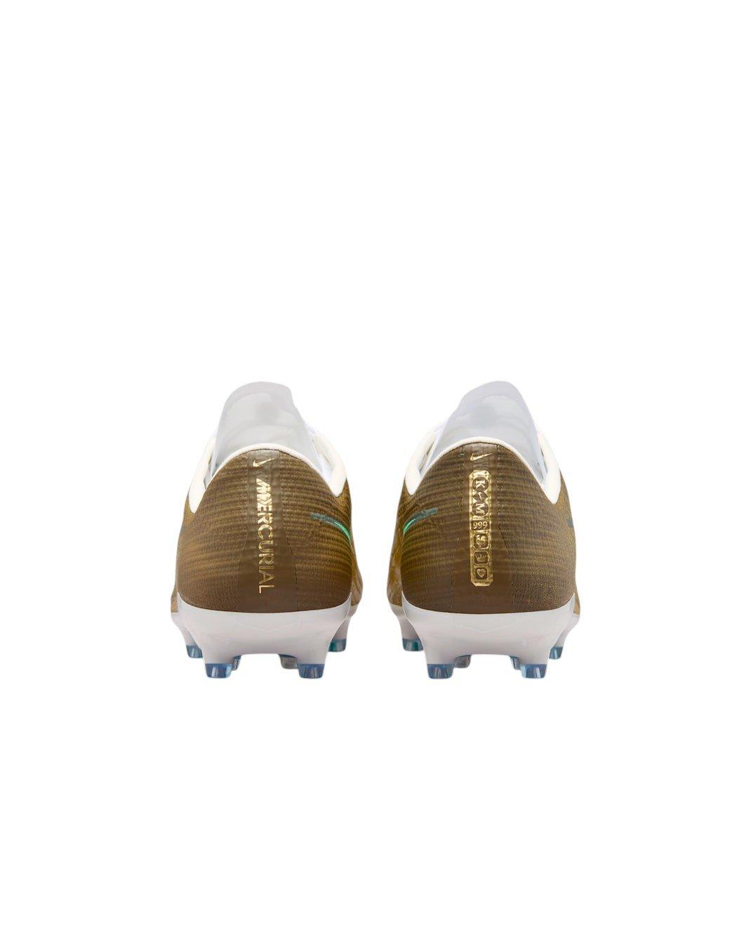 Nike Mercurial Superfly 11 Pro AG "Metallic Gold/Green Glow" Men's Soccer Cleat - GOLD/GREEN
