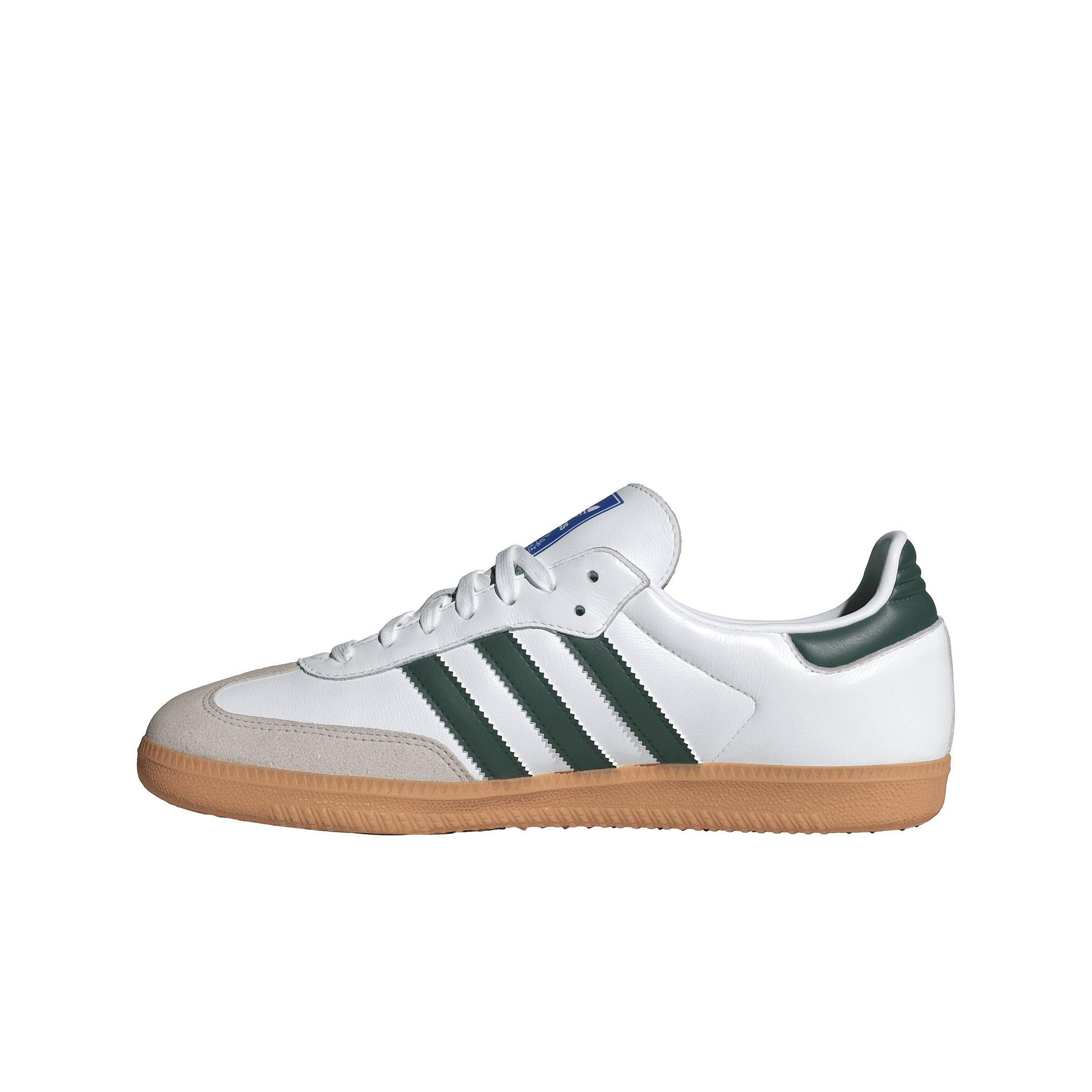 adidas Originals Samba OG "Ftwr White/Collegiate Green/Gum 3" Men's Shoe - WHITE/GREEN/GUM Thumbnail View 2