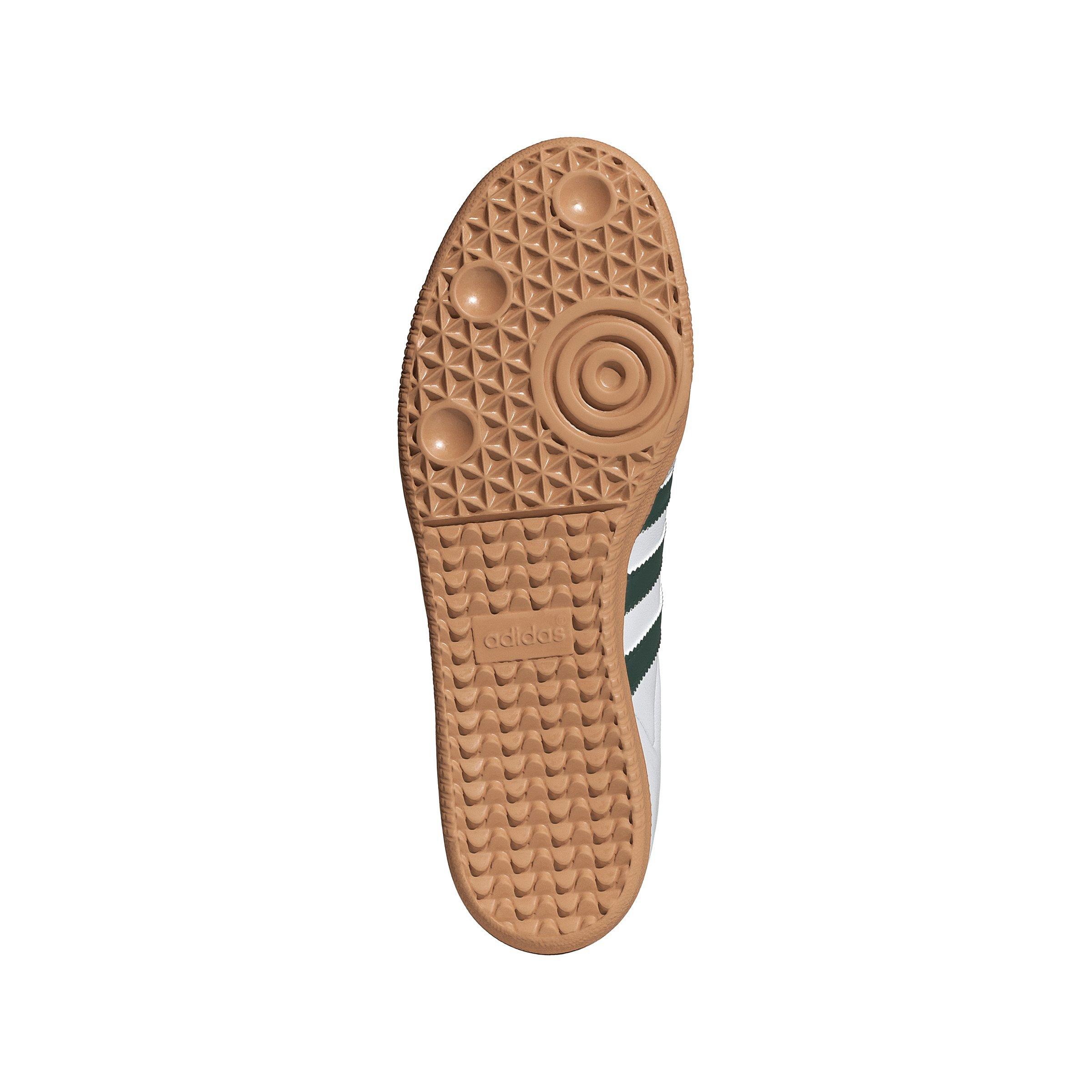 adidas Originals Samba OG "Ftwr White/Collegiate Green/Gum 3" Men's Shoe - WHITE/GREEN/GUM Thumbnail View 6