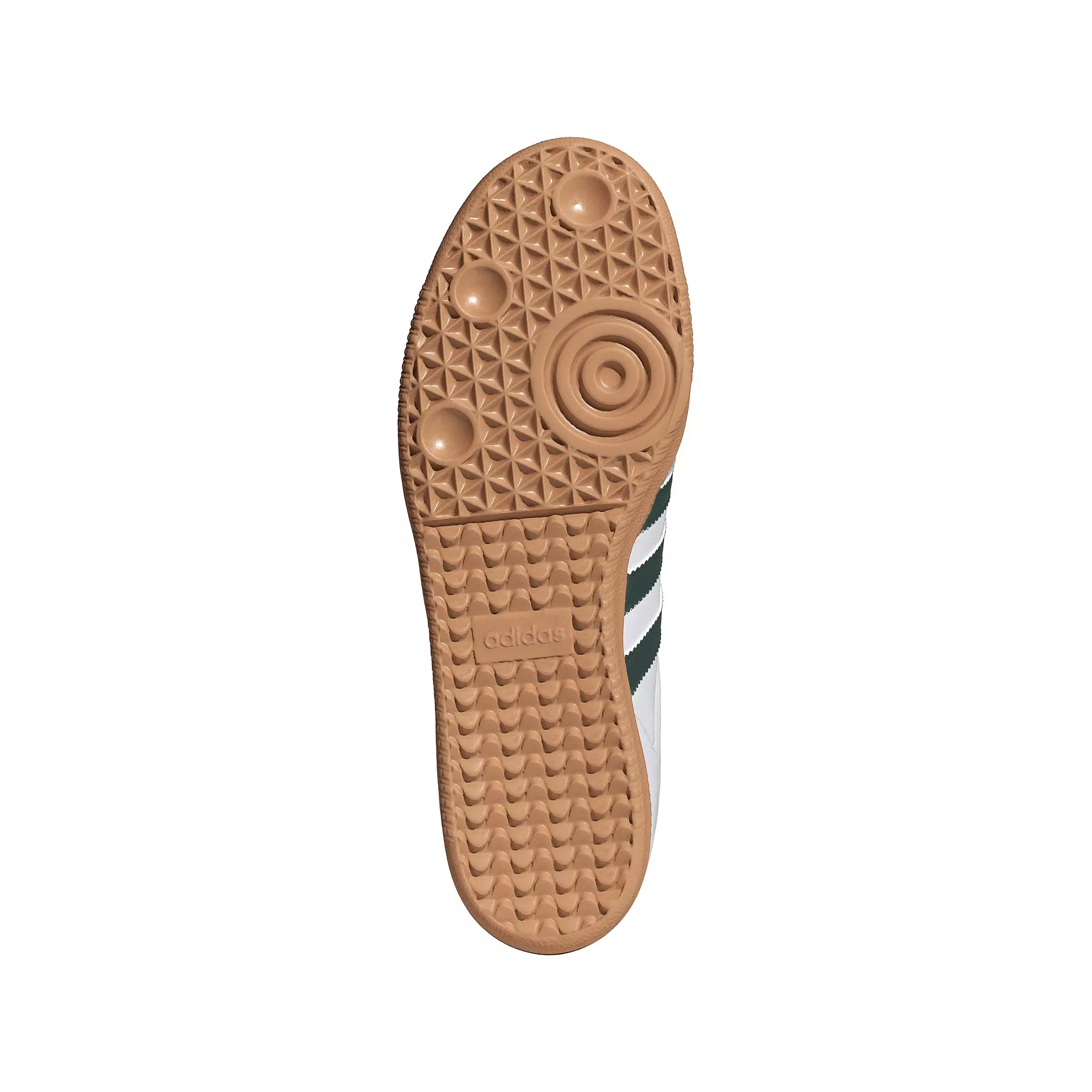 adidas Originals Samba OG "Ftwr White/Collegiate Green/Gum 3" Men's Shoe - WHITE/GREEN/GUM