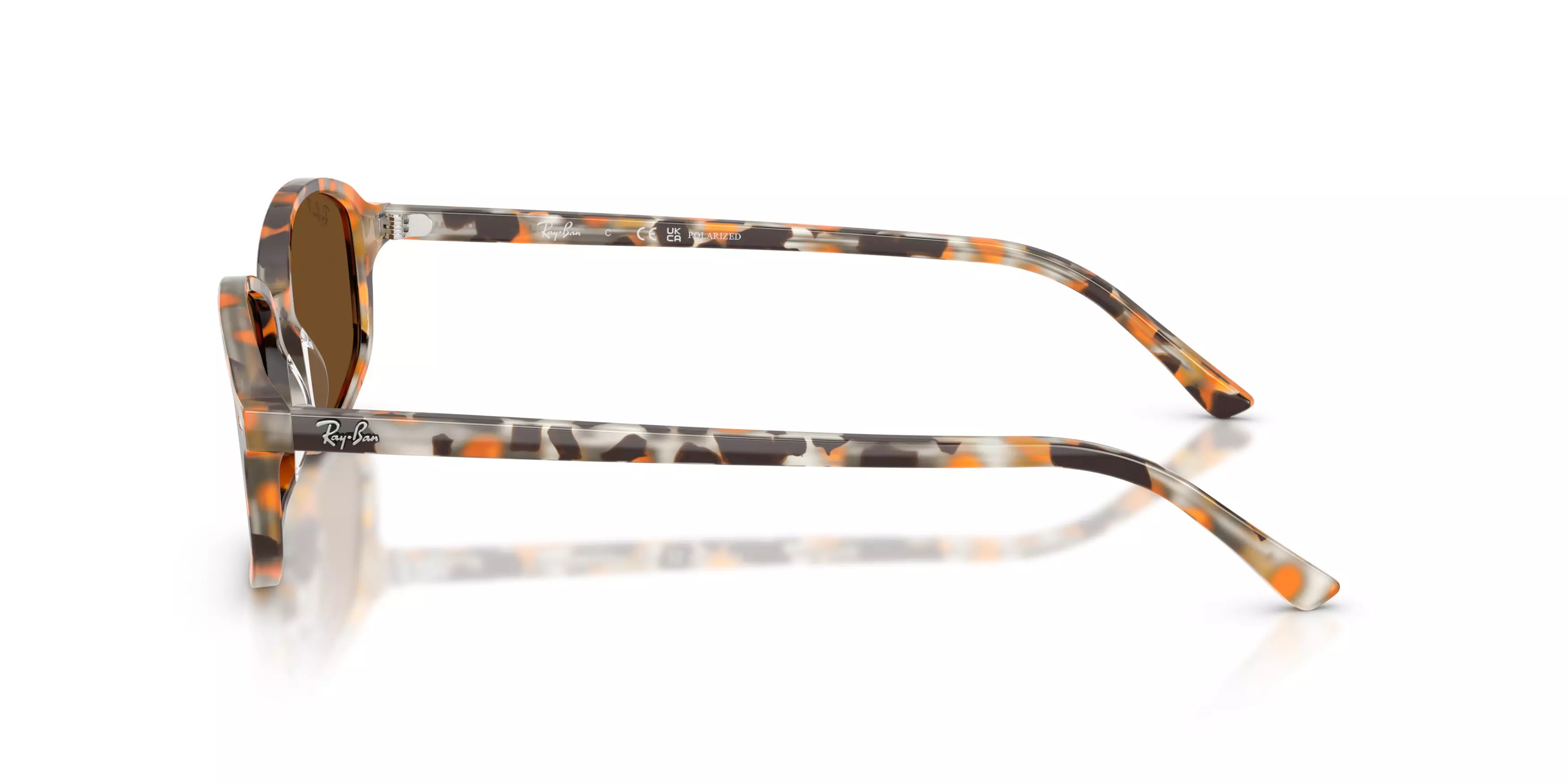 Ray-Ban RB2232 Brown Polarized Sunglasses – Havana Brown - BROWN