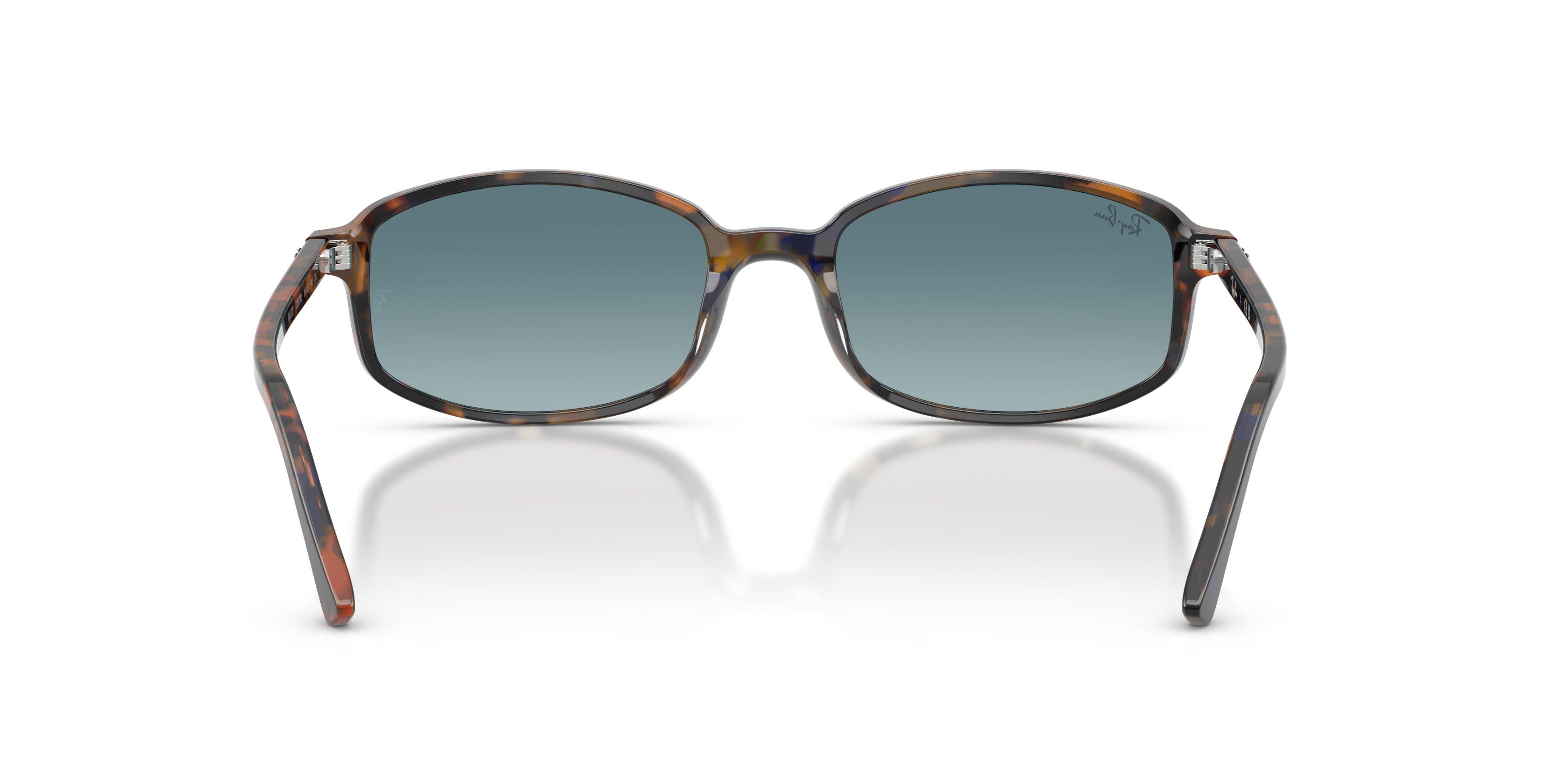 Ray-Ban RB2232 Blue Gradient Grey Sunglasses &ndash; Yellow/Blue Havana - YELLOW/BLUE Thumbnail View 3
