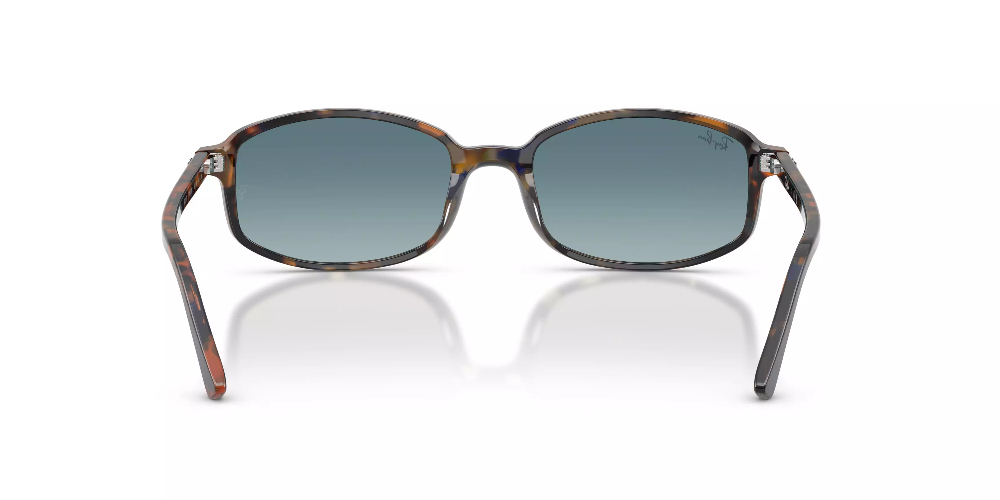 Ray-Ban RB2232 Blue Gradient Grey Sunglasses – Yellow/Blue Havana - YELLOW/BLUE