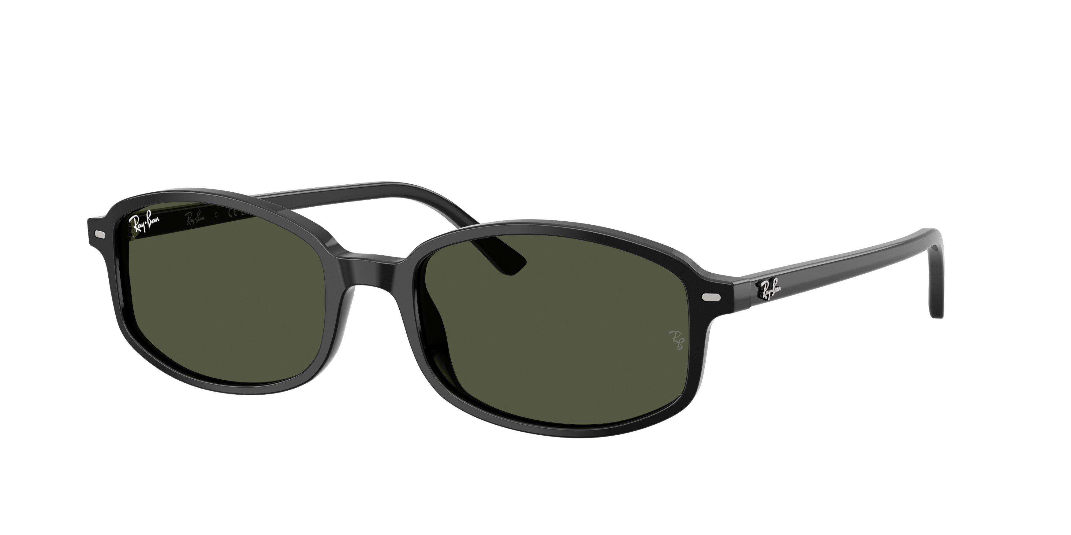 Ray-Ban RB2232 Green Sunglasses &ndash; Black - BLACK/GREEN Thumbnail View 1