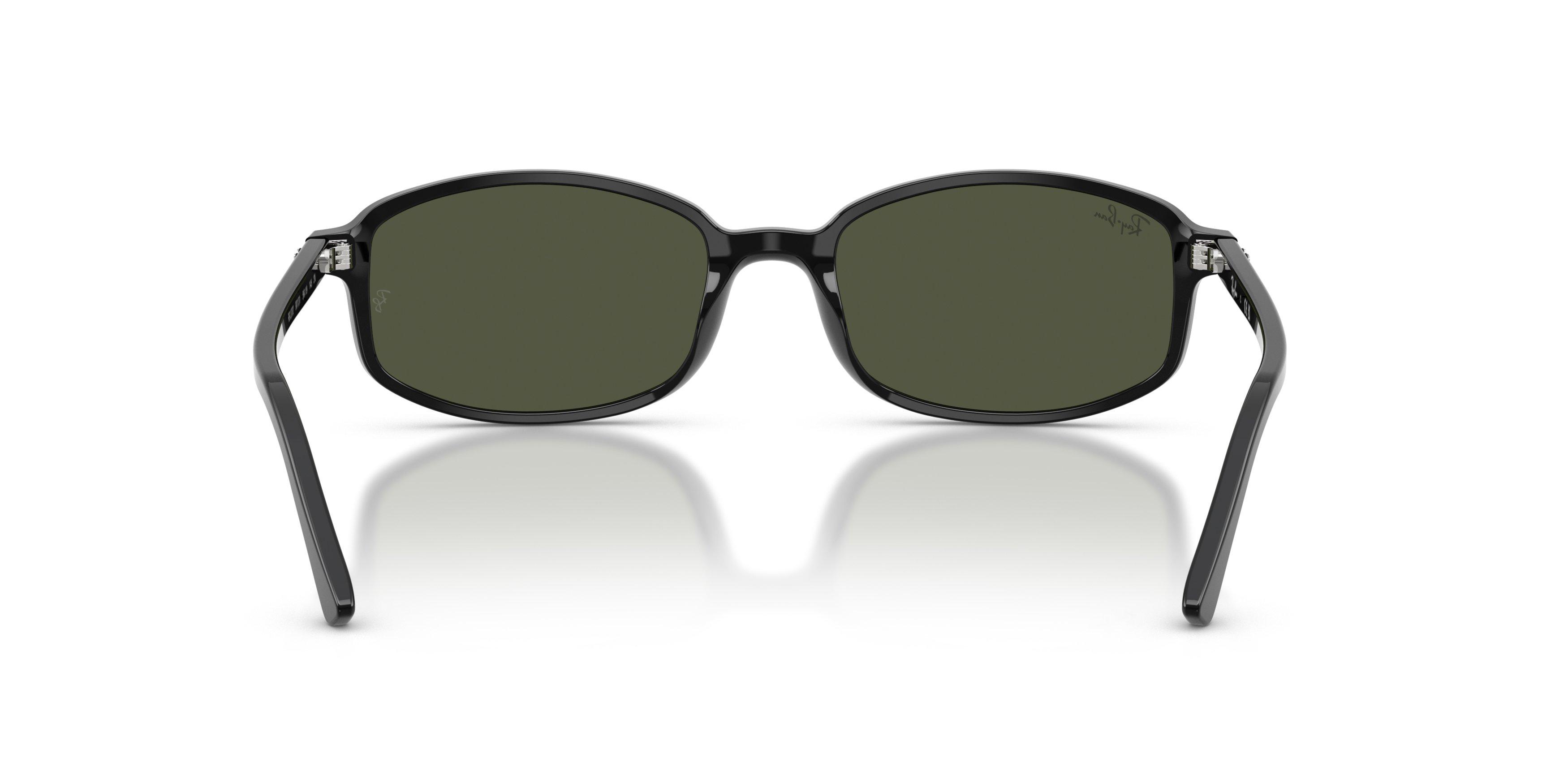 Ray-Ban RB2232 Green Sunglasses &ndash; Black - BLACK/GREEN Thumbnail View 3