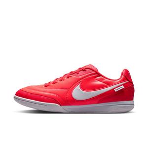 Nike Tiempo Streetgato IC "Bright Crimson/White/White" Men's Soccer Shoe - CRIMSON/WHITE/WHITE