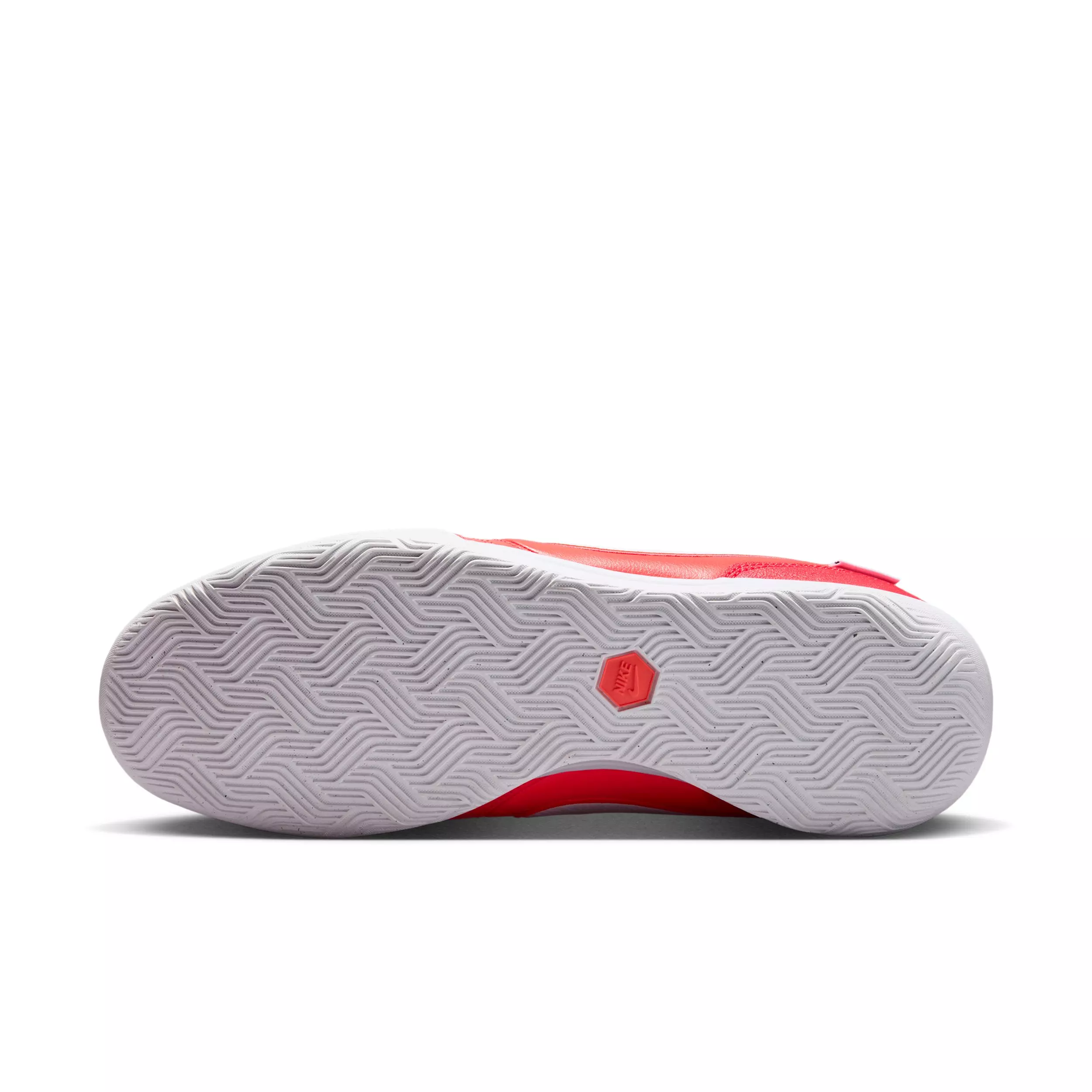 Nike Tiempo Streetgato IC "Bright Crimson/White/White" Men's Soccer Shoe - CRIMSON/WHITE/WHITE