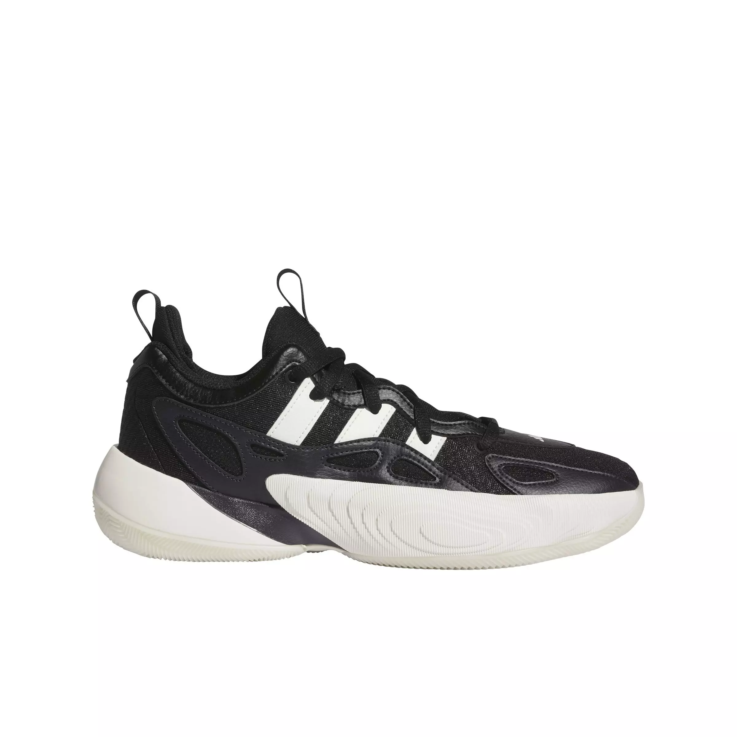 adidas Trae Young Unlimited 2 Low "Core Black/Cloud White/Aurora Black" Men's Basketball Shoe - BLACK/WHITE/BLACK