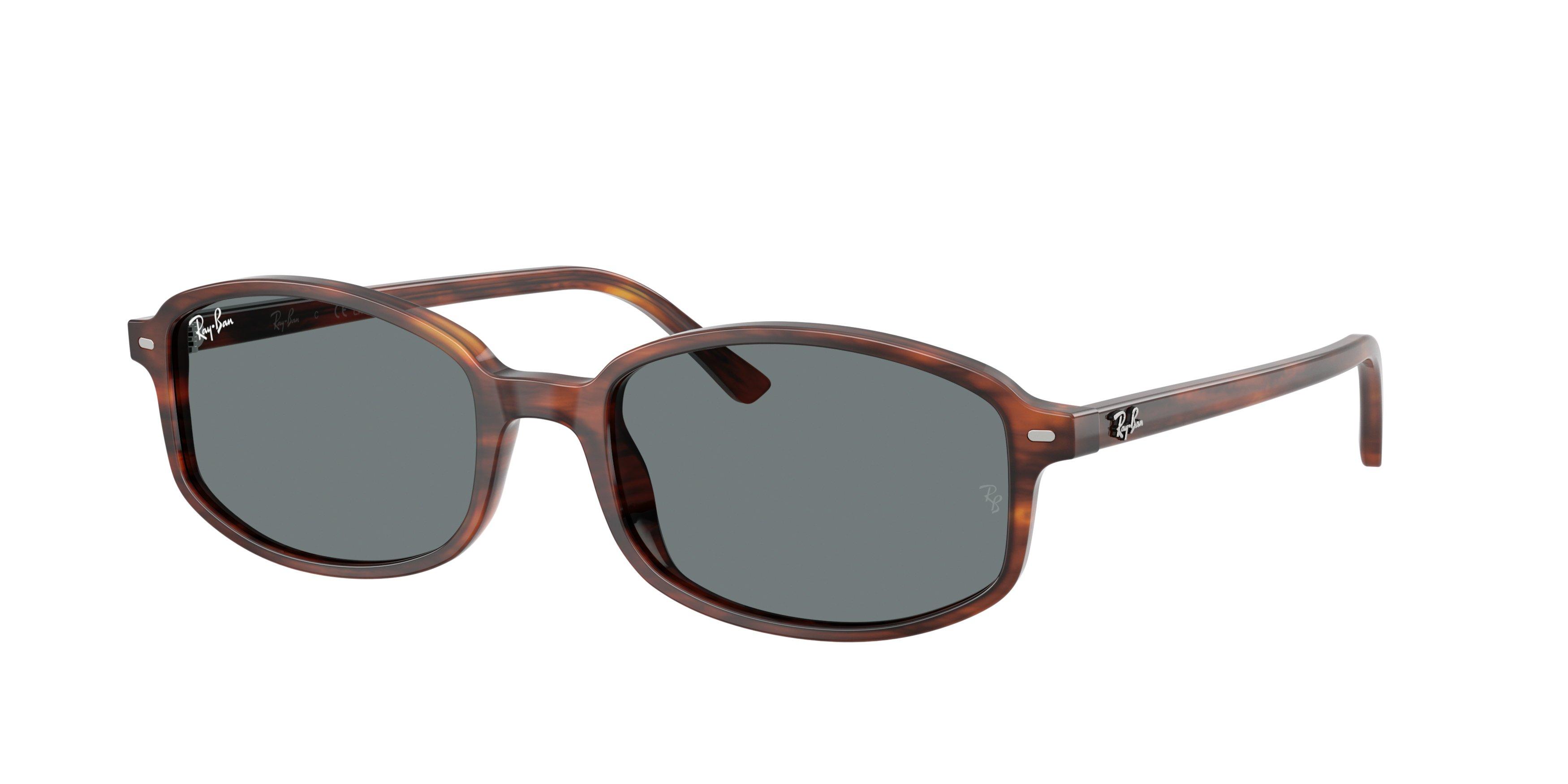 Ray-Ban RB2232 Blue Sunglasses &ndash; Striped Havana - BROWN Thumbnail View 1