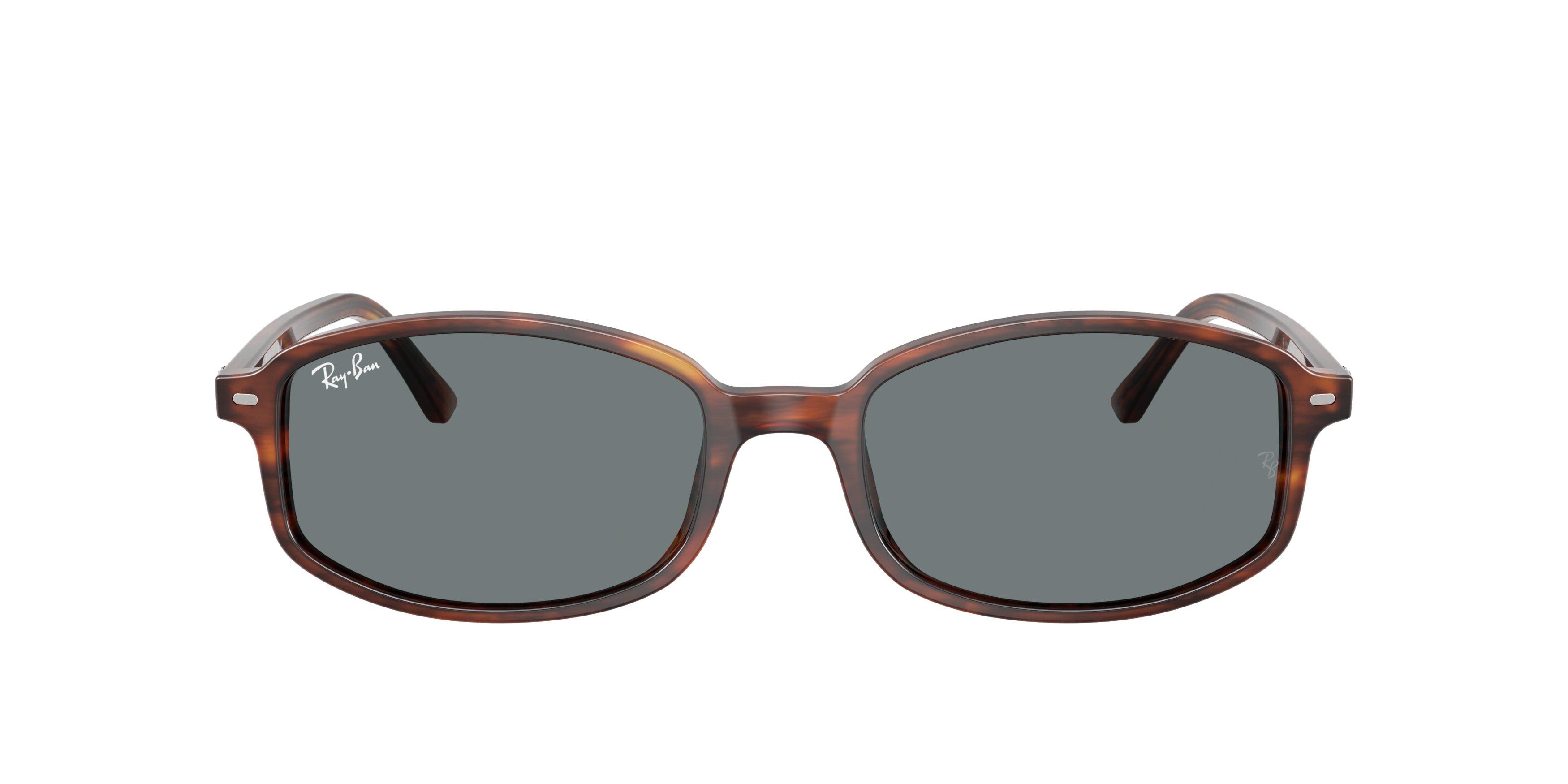 Ray-Ban RB2232 Blue Sunglasses &ndash; Striped Havana - BROWN Thumbnail View 2