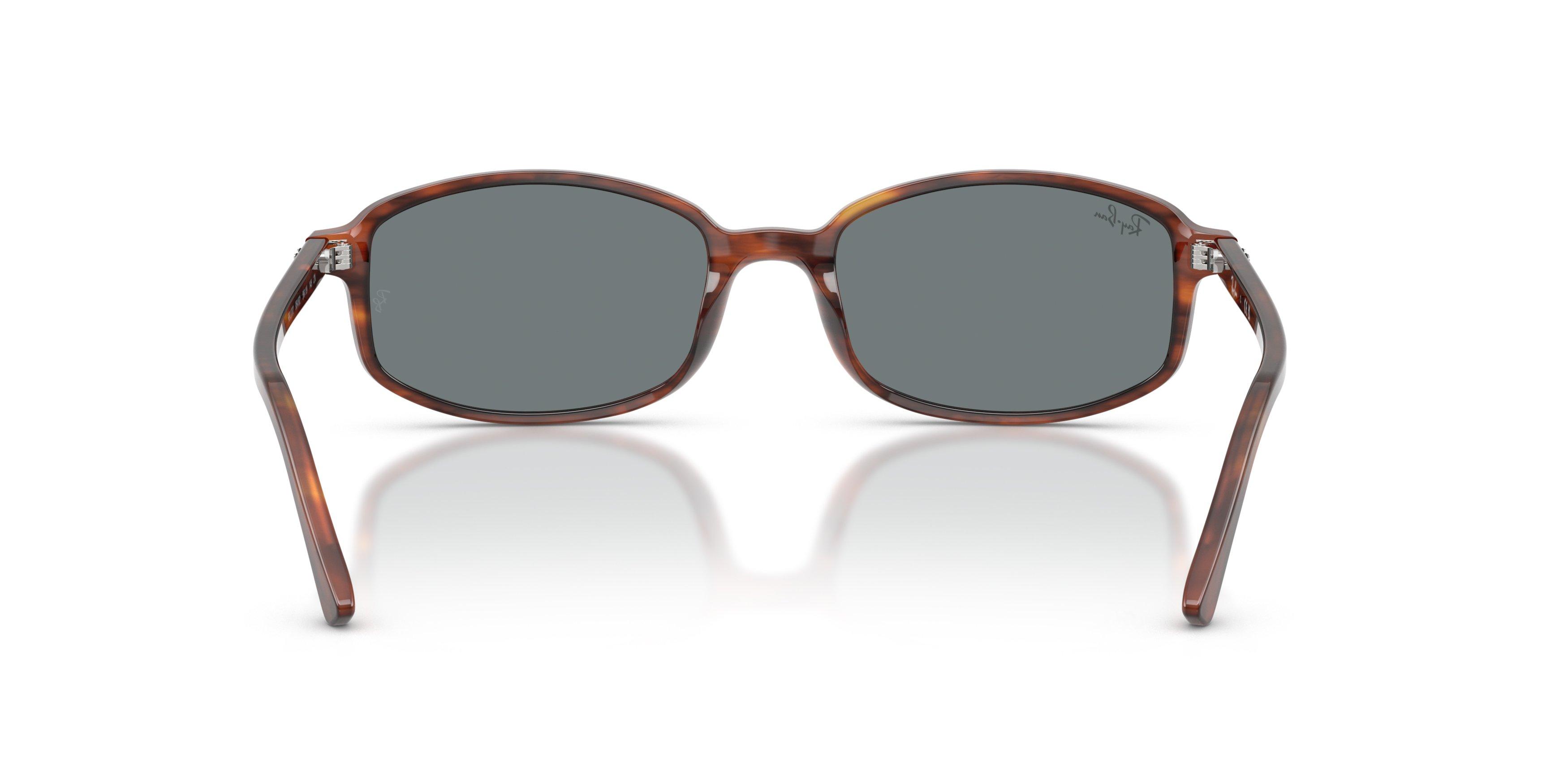 Ray-Ban RB2232 Blue Sunglasses &ndash; Striped Havana - BROWN Thumbnail View 3