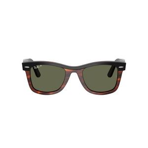 Ray-Ban Wayfarer Green Polarized Sunglasses – Black on Havana