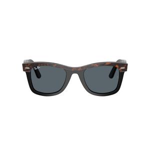 Ray-Ban Wayfarer Blue Sunglasses – Havana on Black
