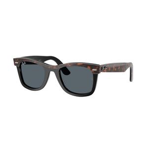 Ray-Ban Wayfarer Blue Sunglasses – Havana on Black